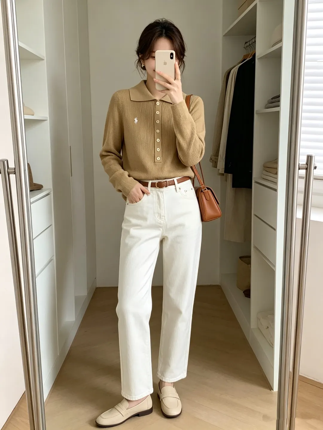 Slim-Fit Wool-Blend Polo Sweater D17021657 — view 15