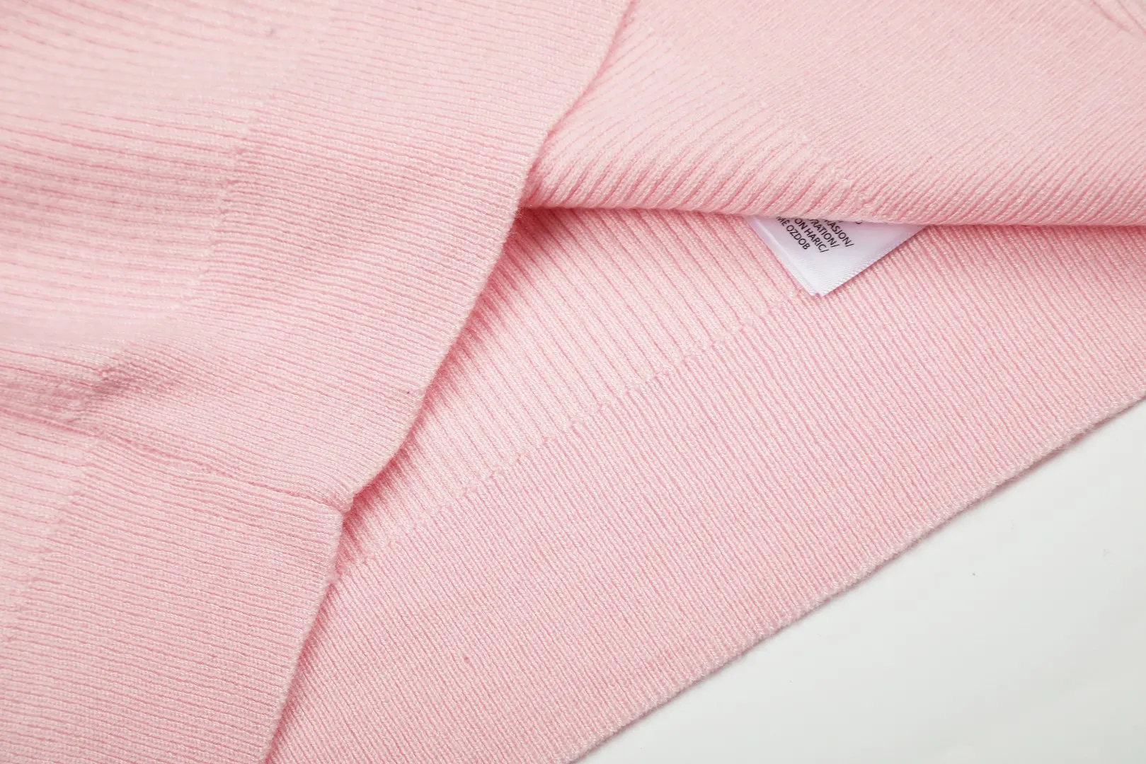 Ribbed Wool-Blend Polo Sweater D17021659 — view 8
