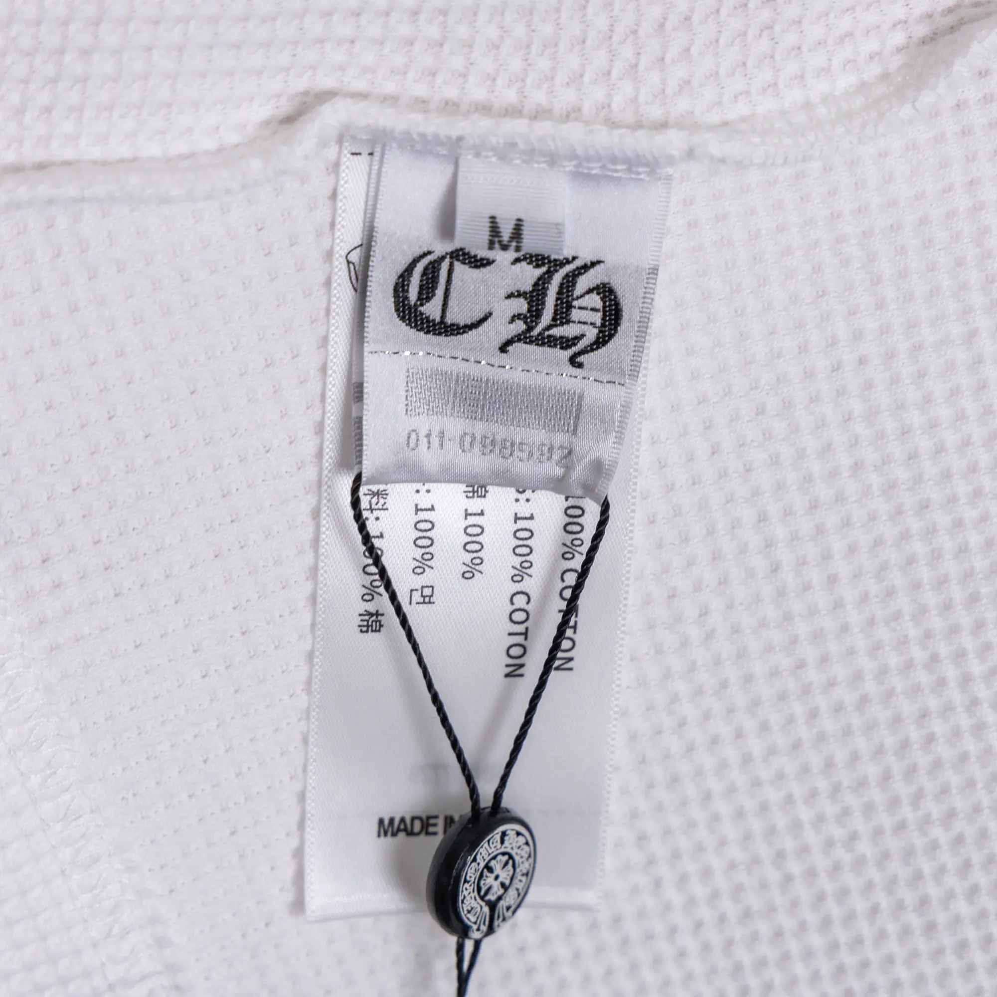 Chrome Hearts Waffle-Knit Long-Sleeve T-Shirt D18019730 — view 14