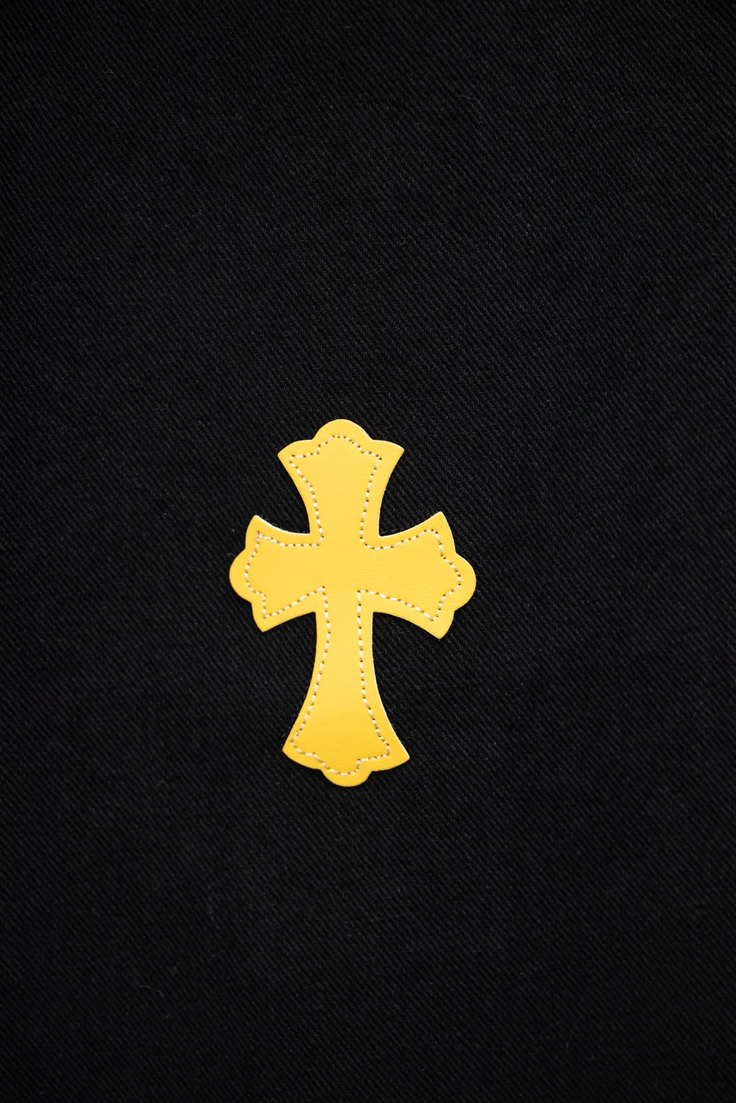 Chrome Hearts Cross Patch Straight-Leg Jeans D18019778 — view 9