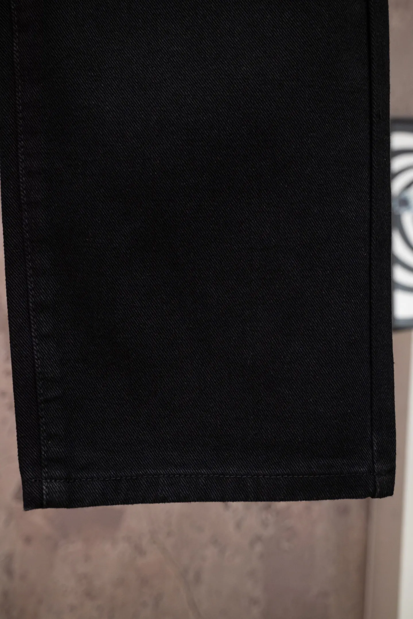 Chrome Hearts Cross Patch Straight-Leg Jeans D18019778 — view 10