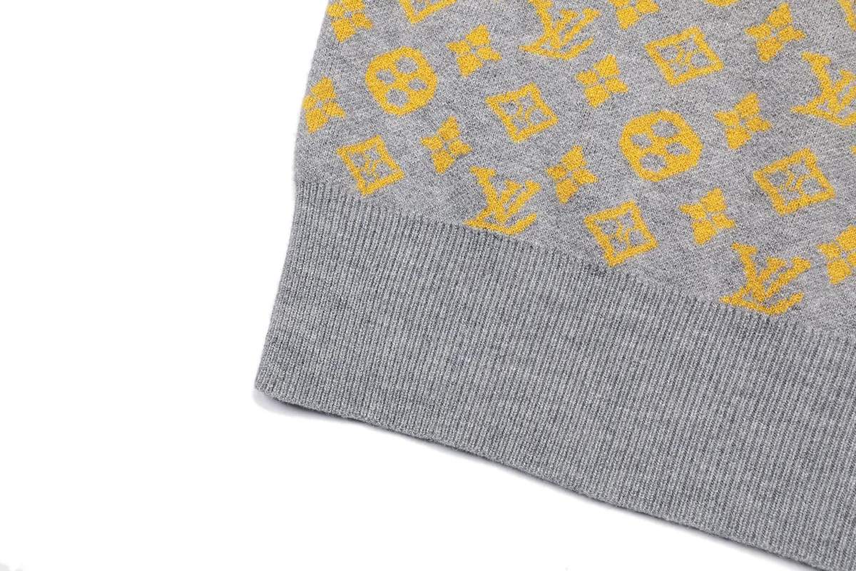Monogram Glow Cotton-Silk Knit Sweater D18019800 — view 7
