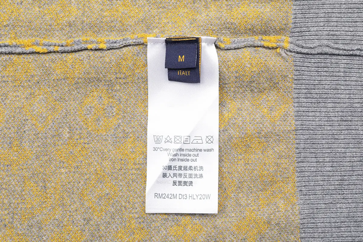 Monogram Glow Cotton-Silk Knit Sweater D18019800 — view 8