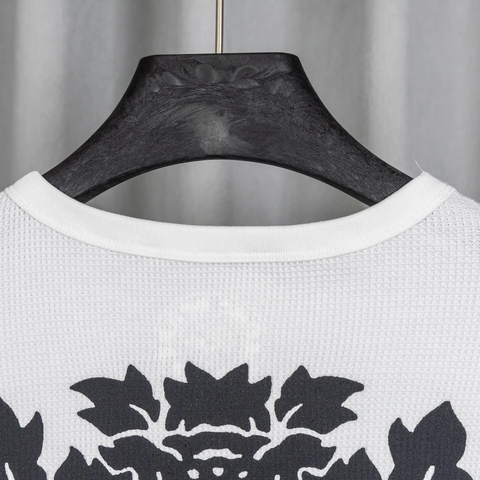 Chrome Hearts Waffle-Knit Long-Sleeve T-Shirt D19019742 — view 4