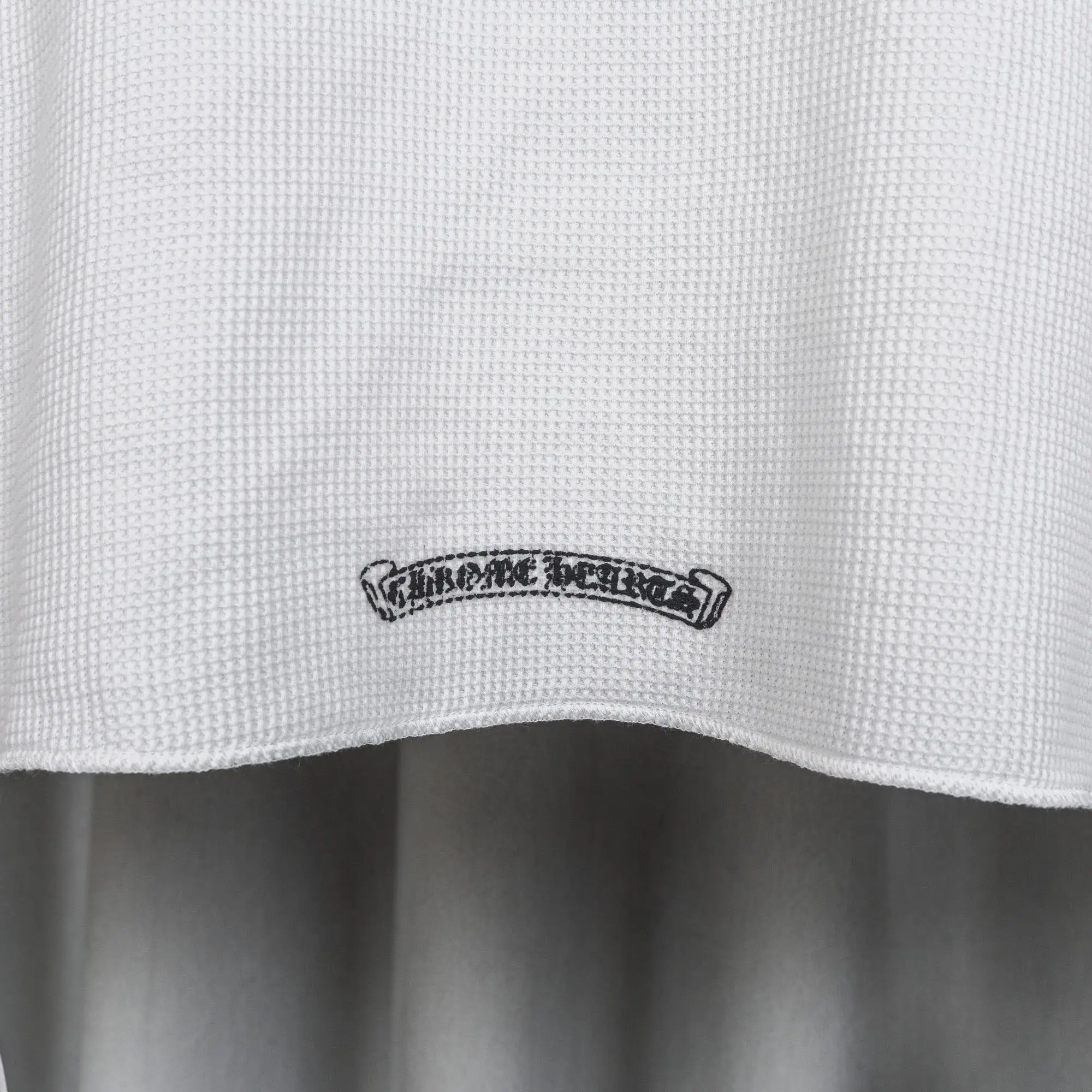 Chrome Hearts Waffle-Knit Long-Sleeve T-Shirt D19019742 — view 5