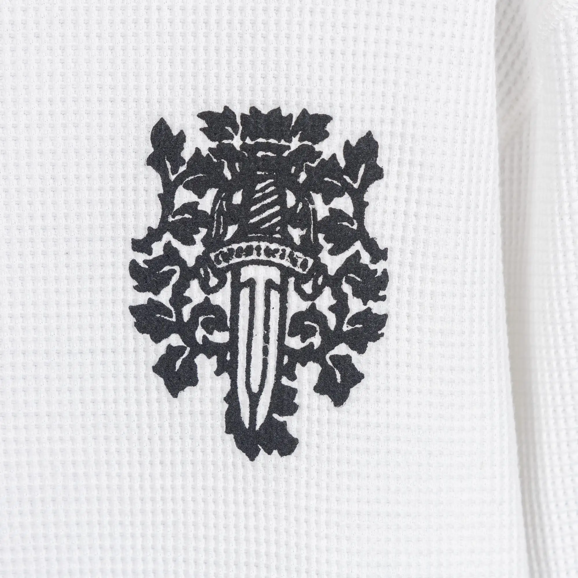 Chrome Hearts Waffle-Knit Long-Sleeve T-Shirt D19019742 — view 10