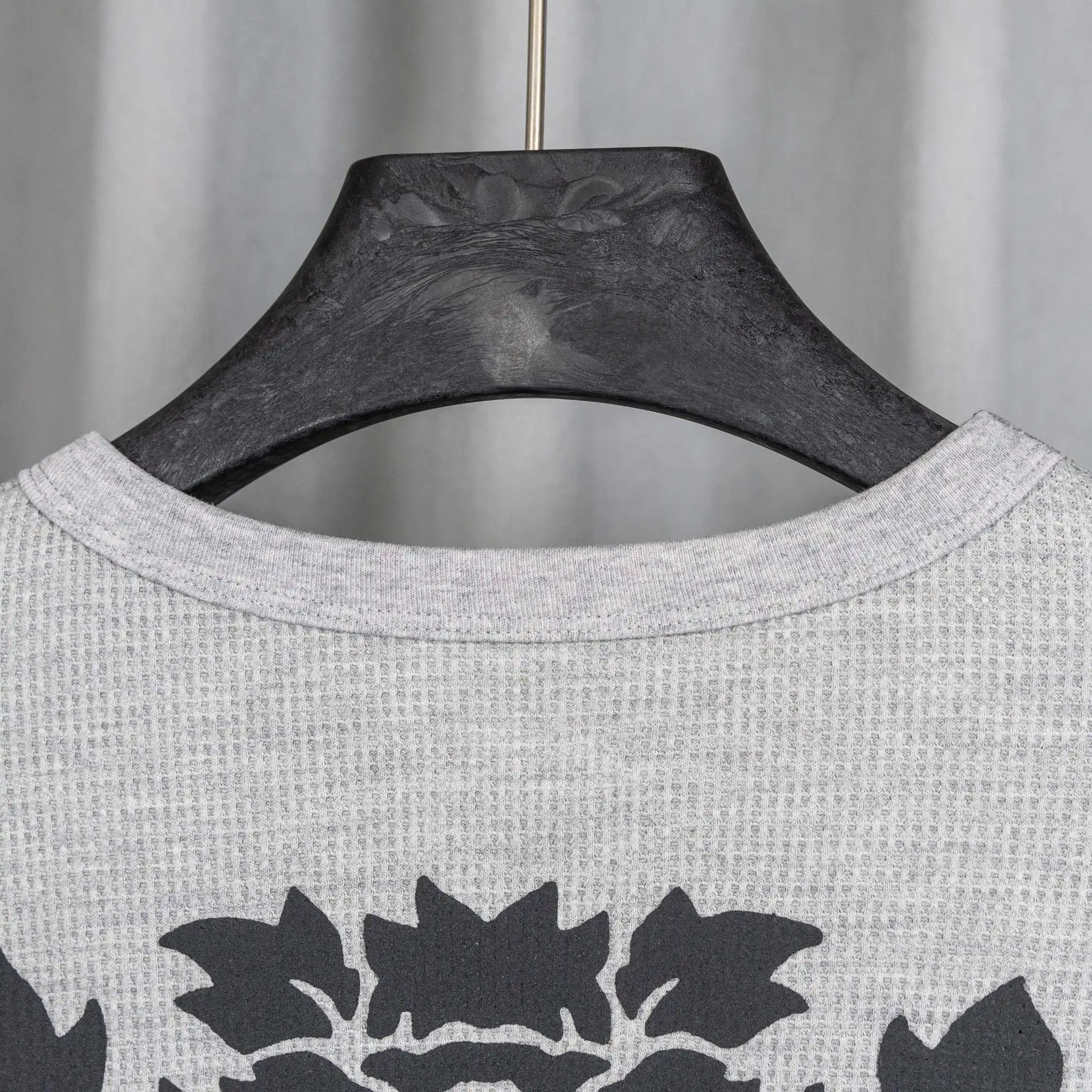 Chrome Hearts Waffle-Knit Long-Sleeve T-Shirt D19019741 — view 5