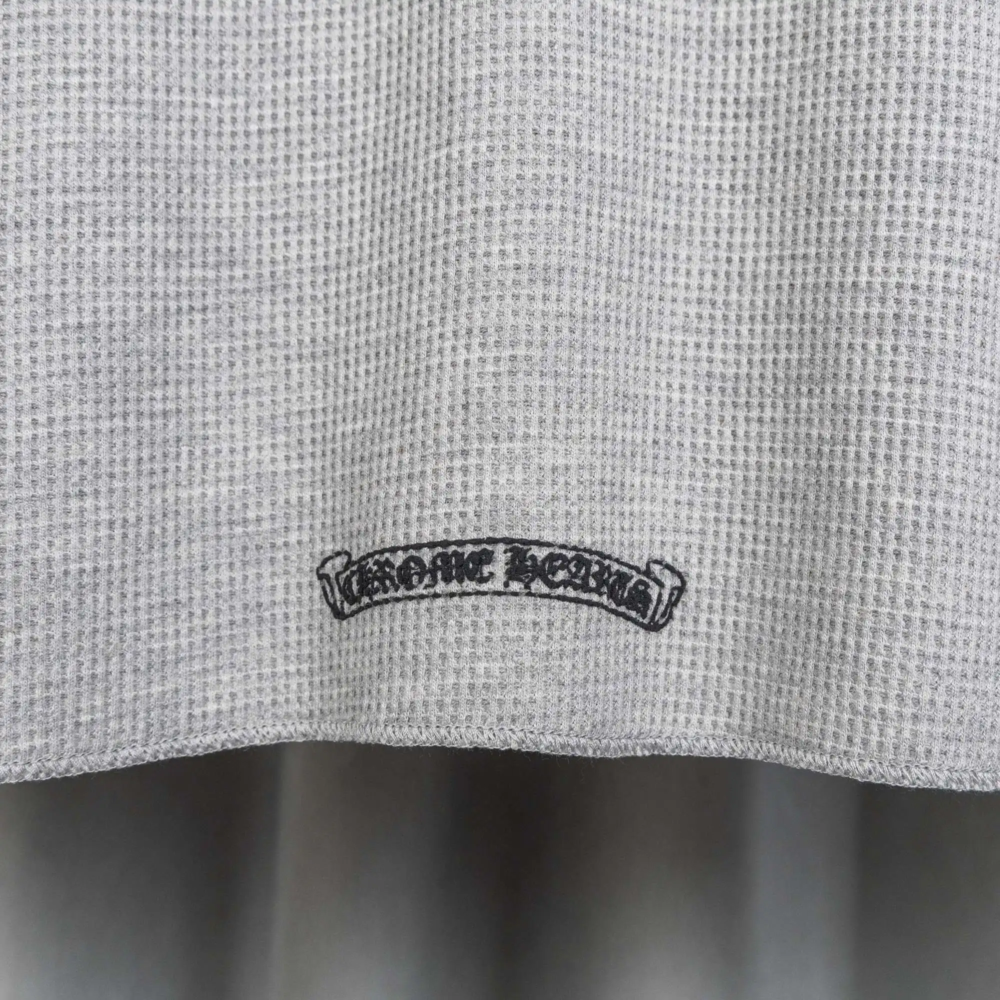 Chrome Hearts Waffle-Knit Long-Sleeve T-Shirt D19019741 — view 12
