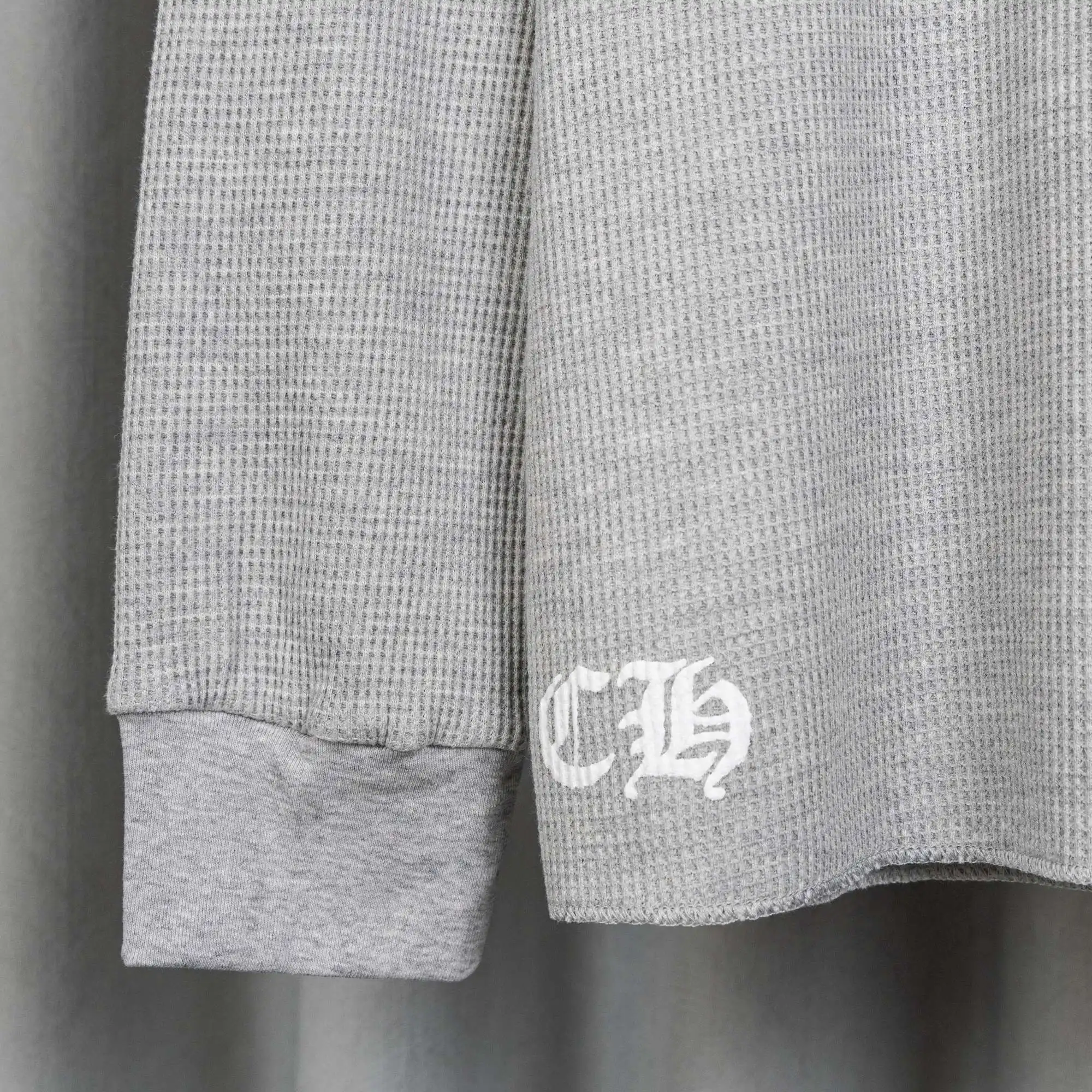 Chrome Hearts Waffle-Knit Long-Sleeve T-Shirt D19019741 — view 14