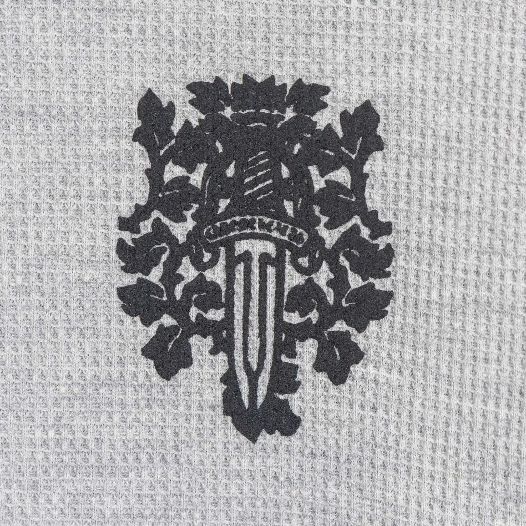 Chrome Hearts Waffle-Knit Long-Sleeve T-Shirt D19019741 — view 15