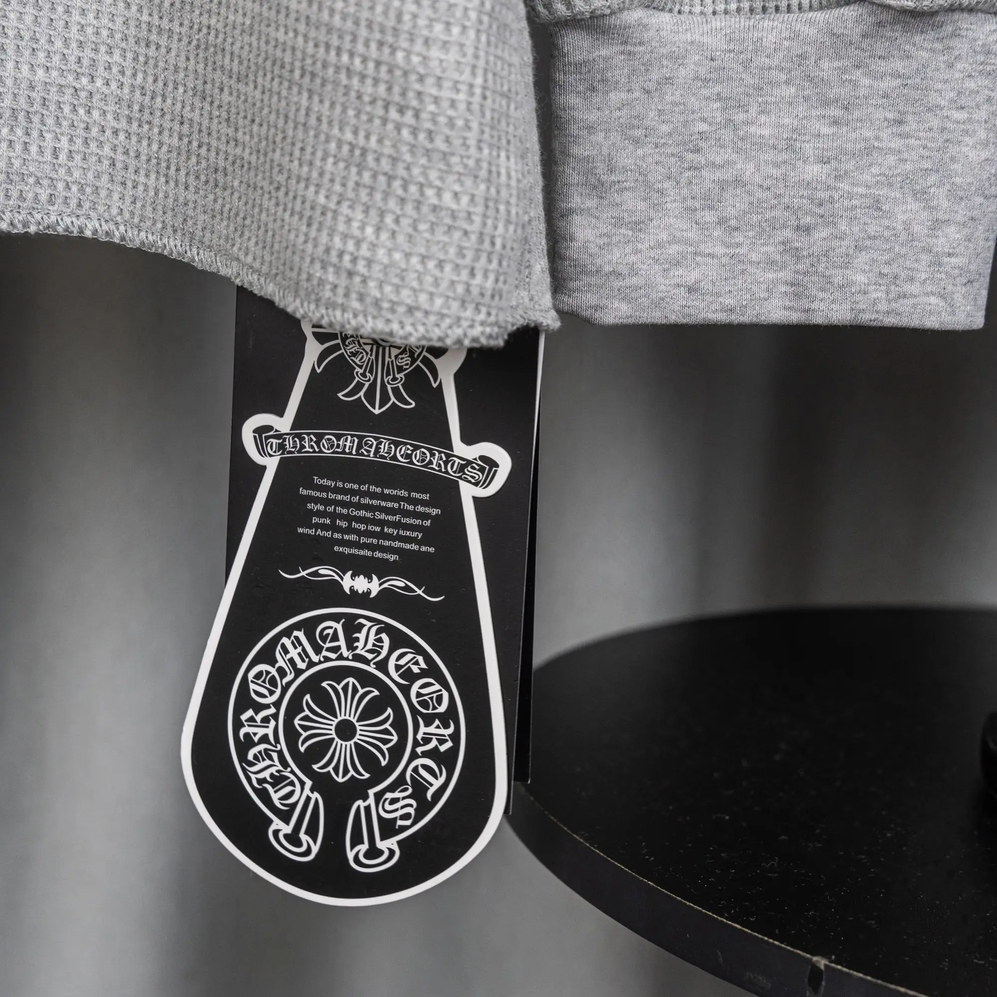 Chrome Hearts Waffle-Knit Long-Sleeve T-Shirt D19019741 — view 16