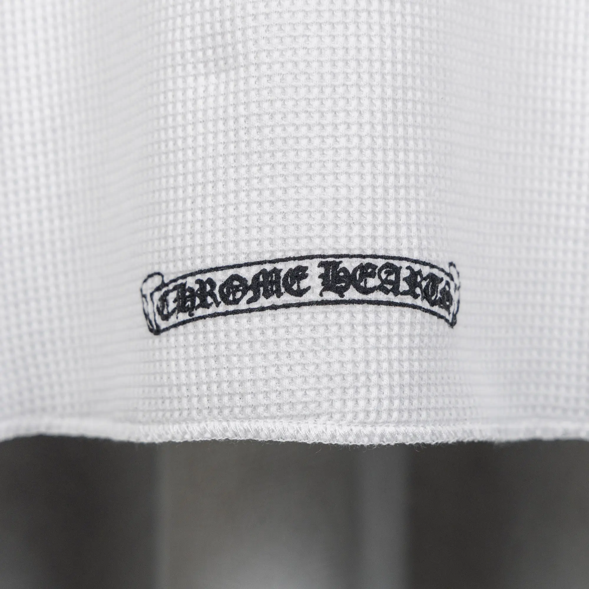 Chrome Hearts Waffle-Knit Long-Sleeve T-Shirt D19019745 — view 6