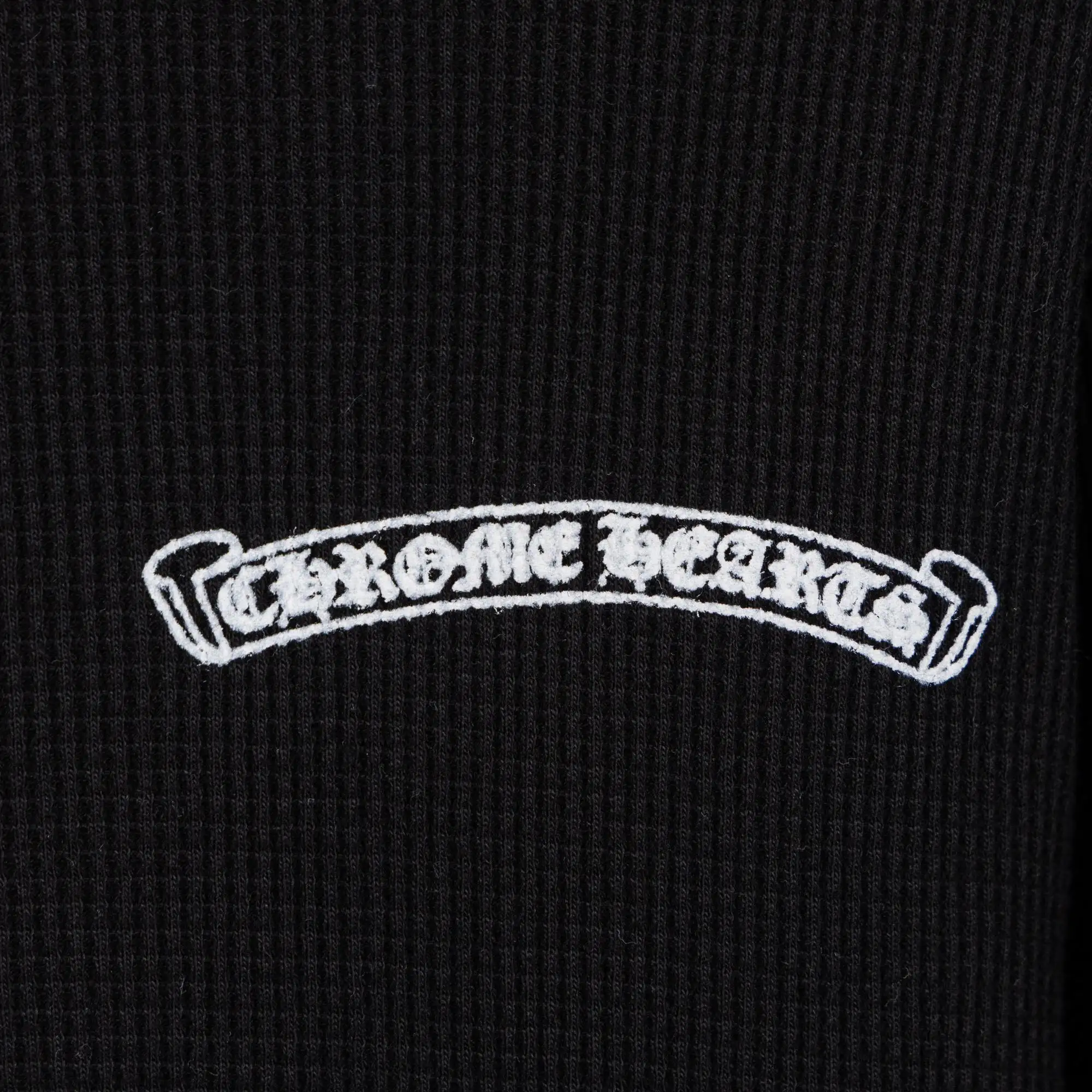 Chrome Hearts Waffle-Knit Long-Sleeve T-Shirt D19019743 — view 6