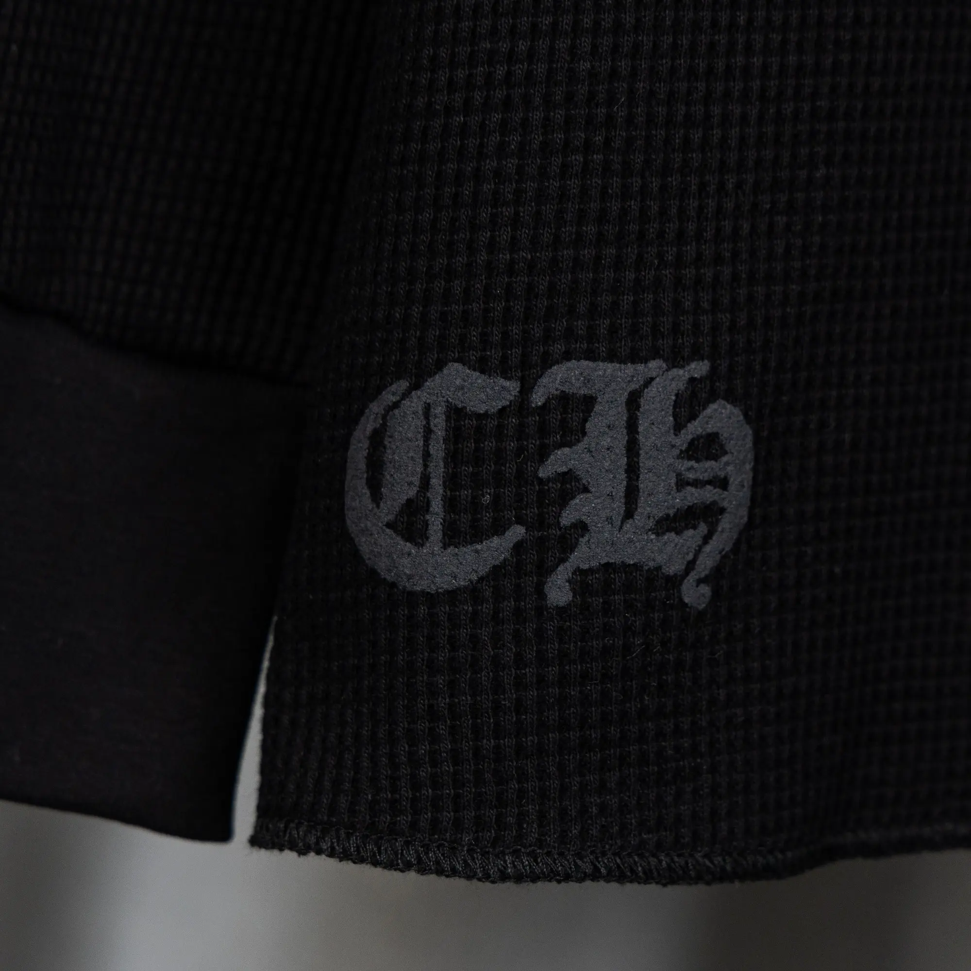 Chrome Hearts Waffle-Knit Long-Sleeve T-Shirt D19019743 — view 9