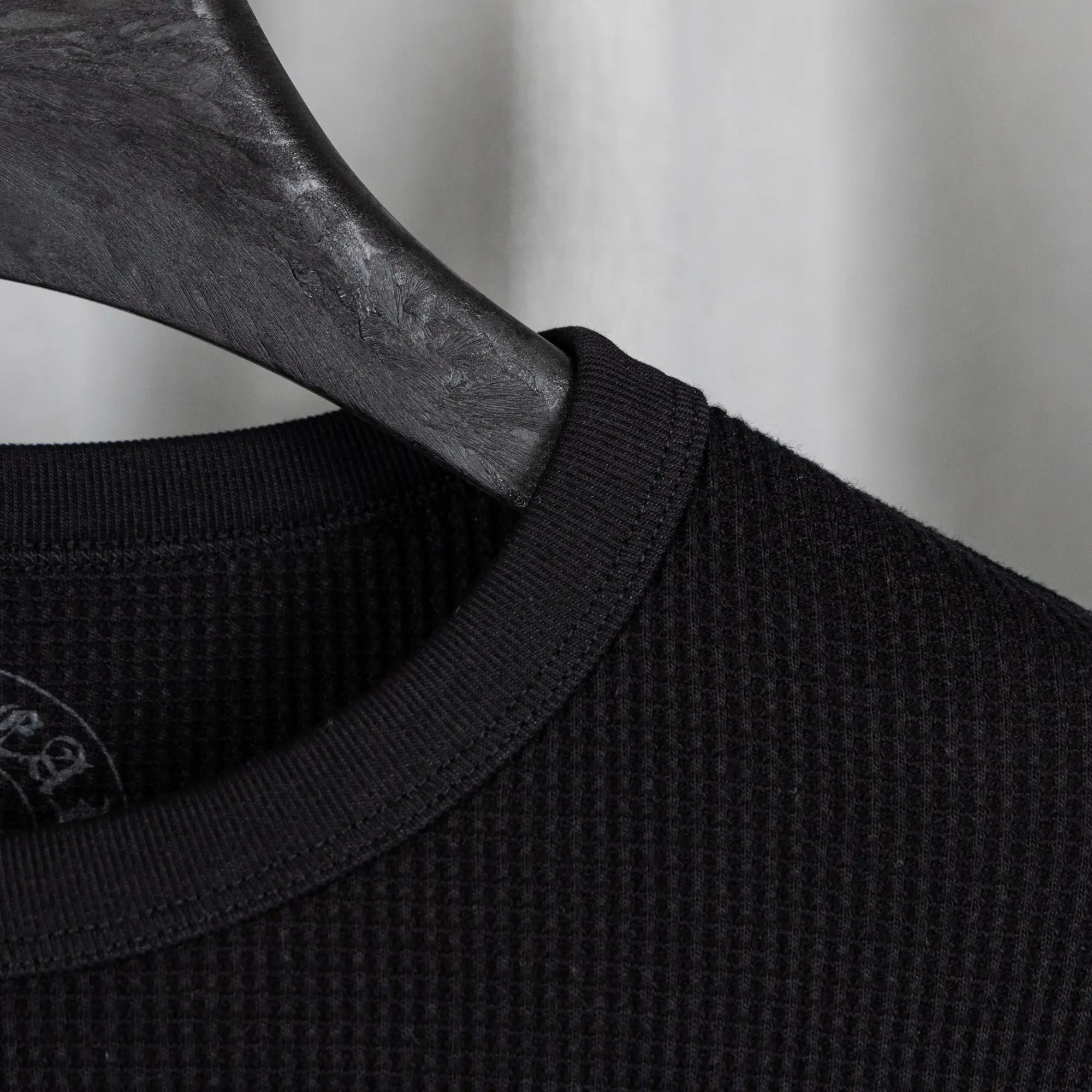 Chrome Hearts Waffle-Knit Long-Sleeve T-Shirt D19019743 — view 10