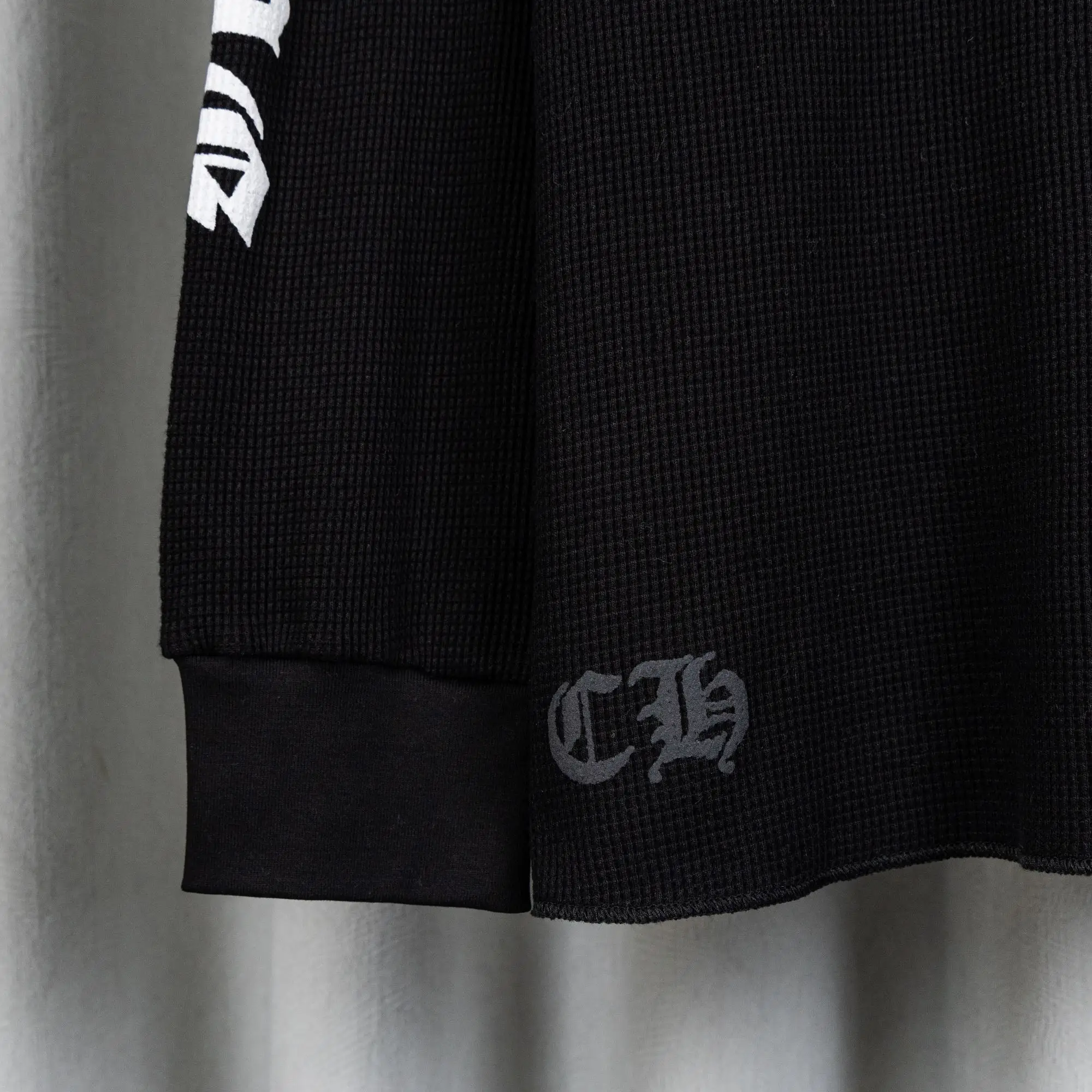 Chrome Hearts Waffle-Knit Long-Sleeve T-Shirt D19019743 — view 12