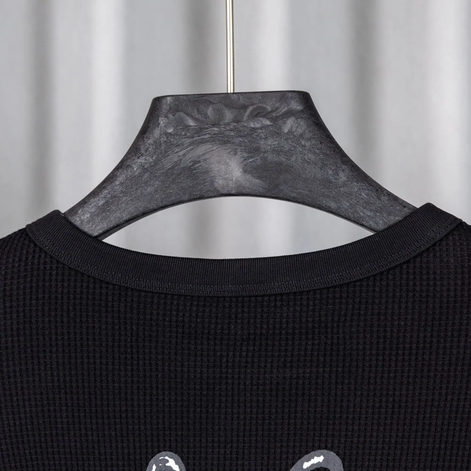 Chrome Hearts Waffle-Knit Long-Sleeve T-Shirt D19019736 — view 5