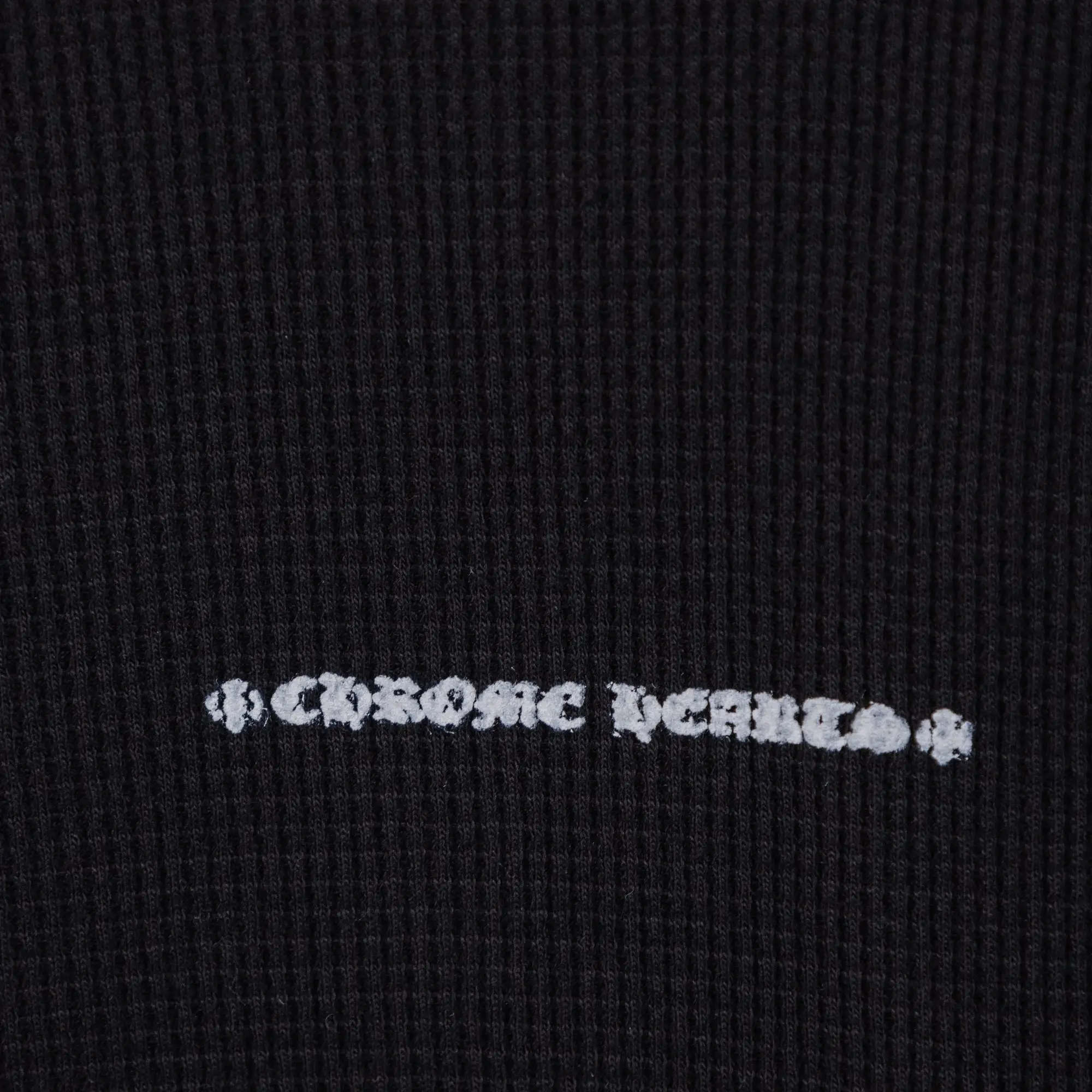 Chrome Hearts Waffle-Knit Long-Sleeve T-Shirt D19019736 — view 11