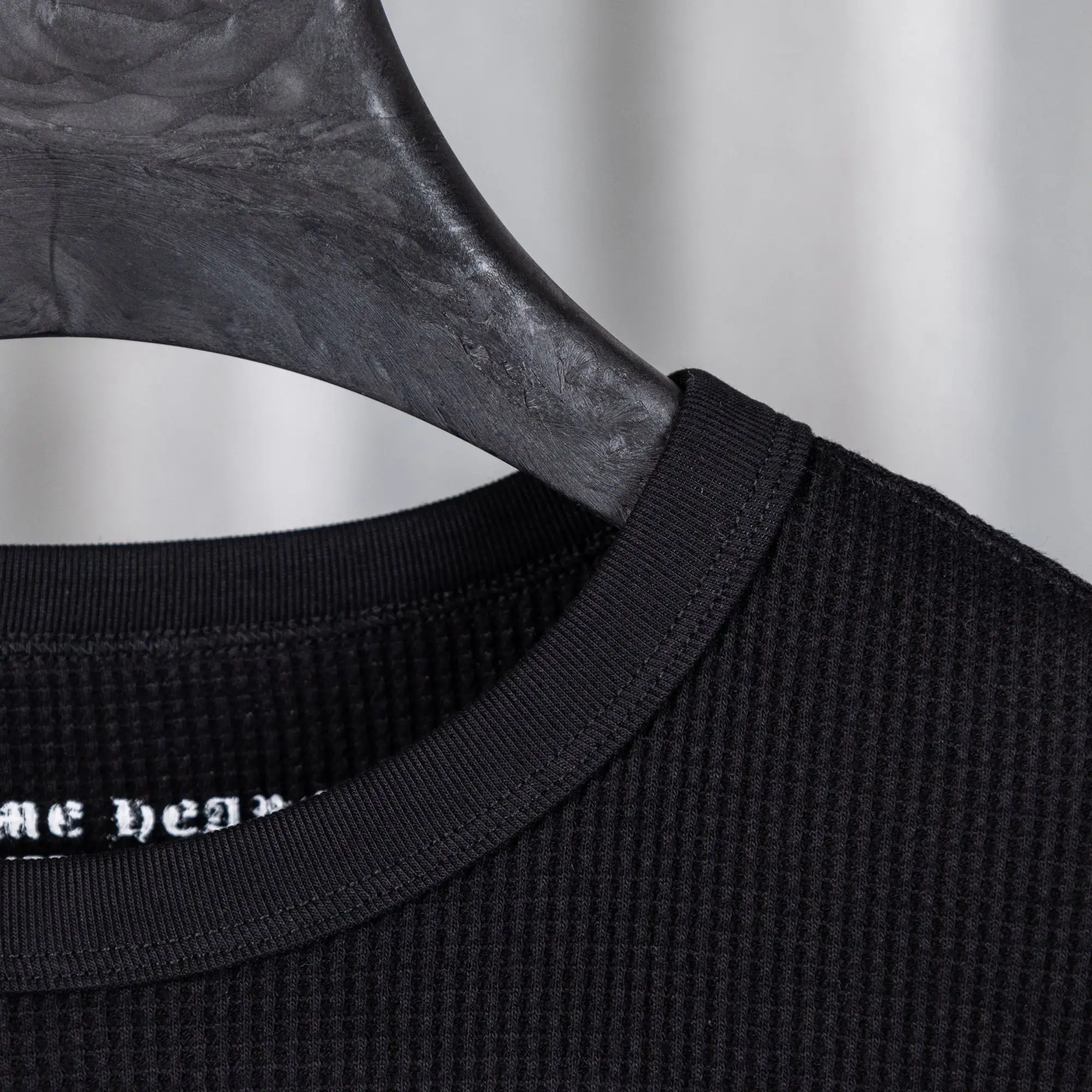 Chrome Hearts Waffle-Knit Long-Sleeve T-Shirt D19019736 — view 12