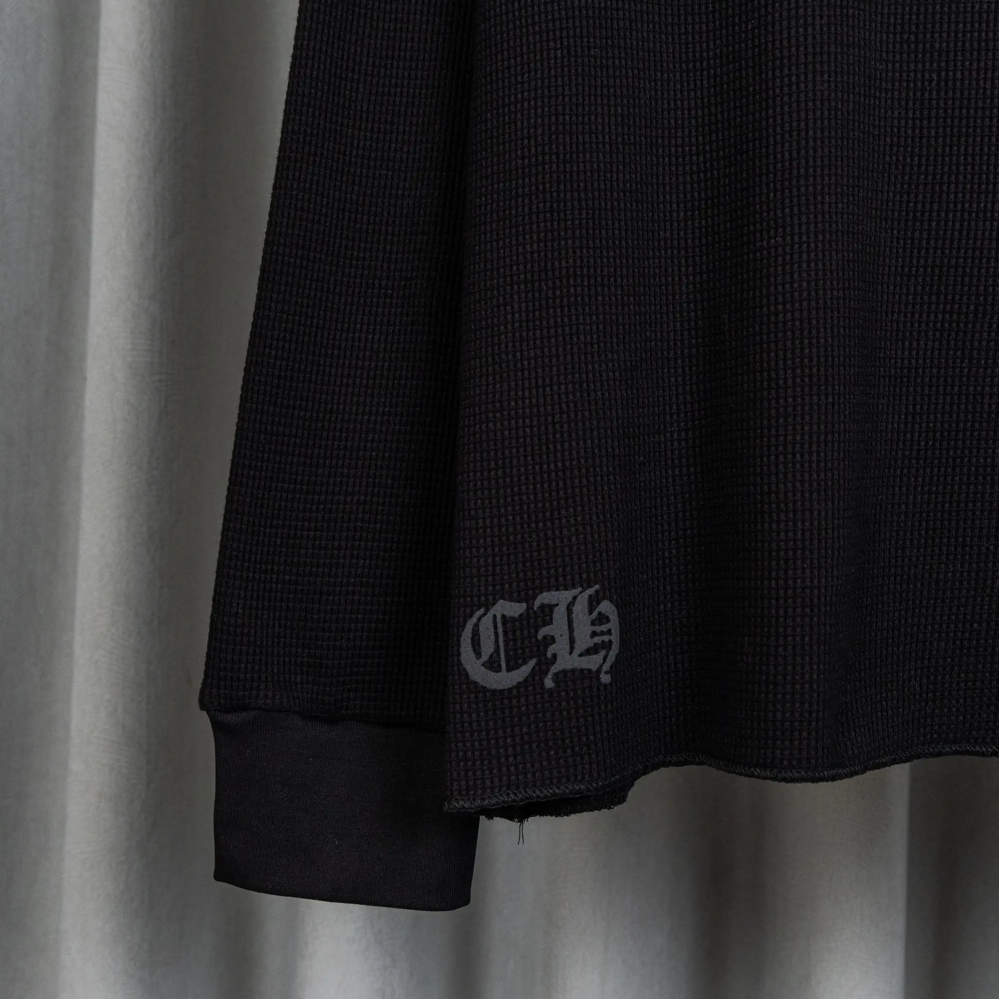 Chrome Hearts Waffle-Knit Long-Sleeve T-Shirt D19019740 — view 8