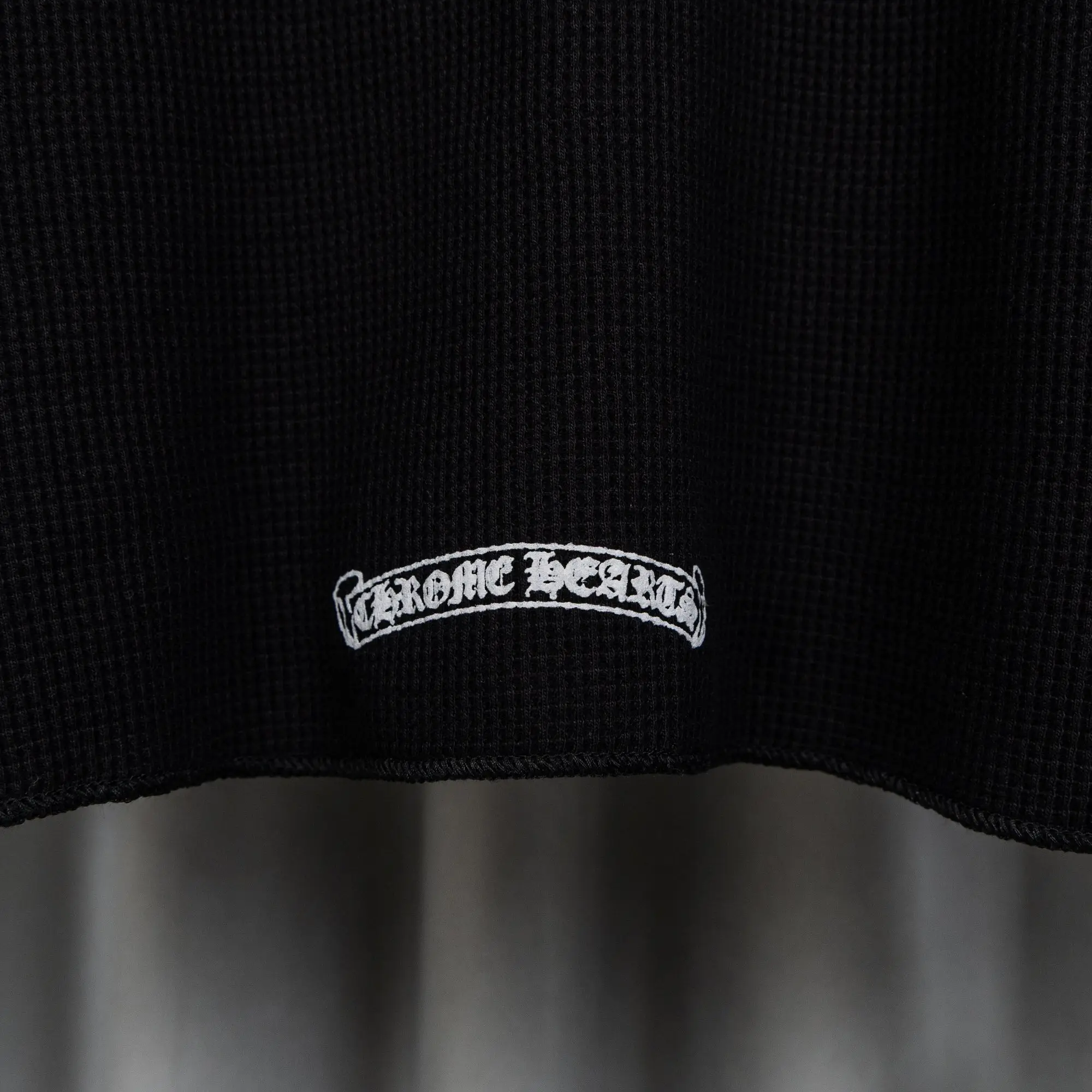 Chrome Hearts Waffle-Knit Long-Sleeve T-Shirt D19019740 — view 12