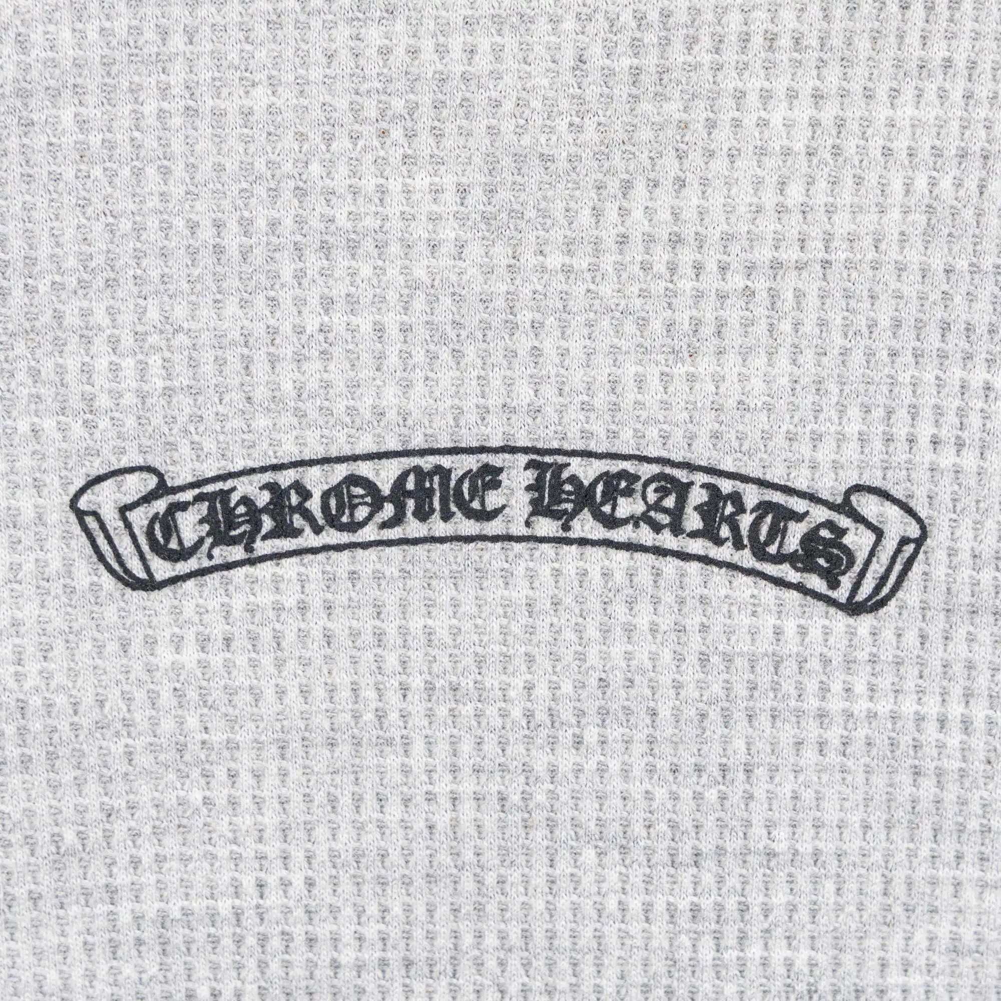 Logo-Print Waffle-Knit Long-Sleeved T-Shirt D19019744 — view 6