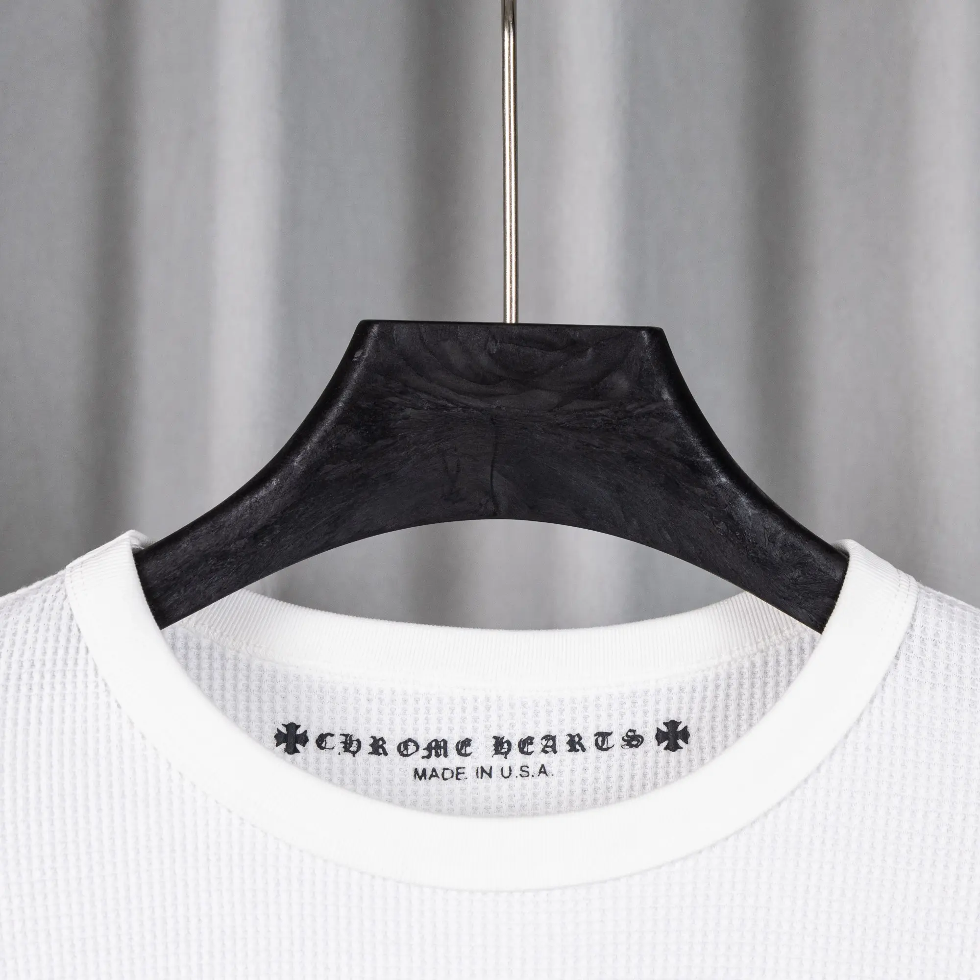 Chrome Hearts Waffle-Knit Long-Sleeve T-Shirt D19019737 — view 13