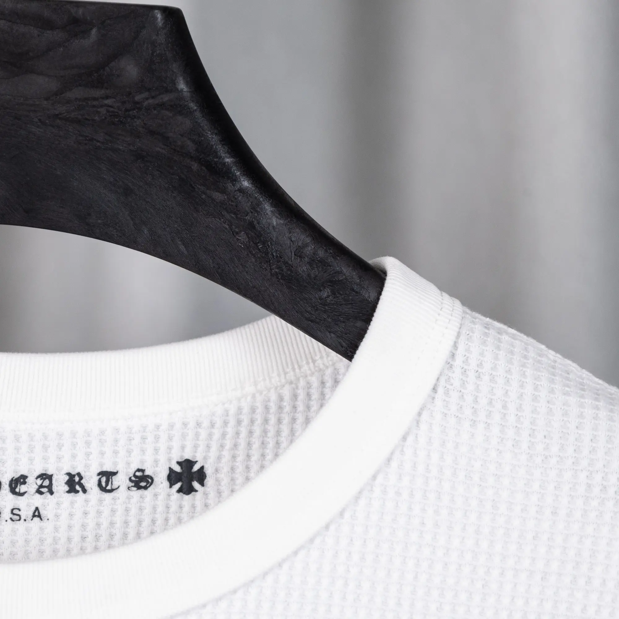 Chrome Hearts Waffle-Knit Long-Sleeve T-Shirt D19019737 — view 16