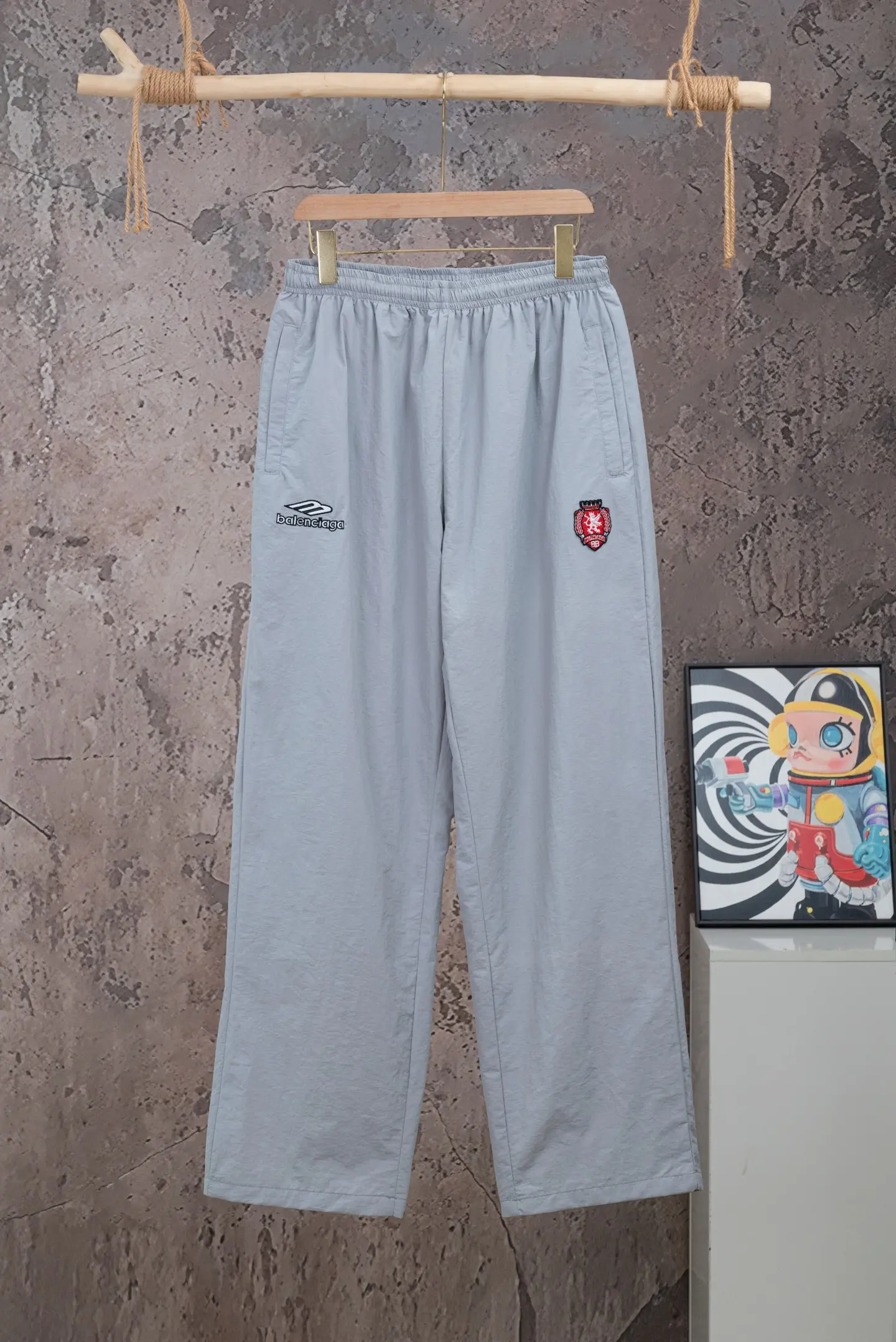 Logo-Embroidered Technical Tracksuit Trousers D19519786