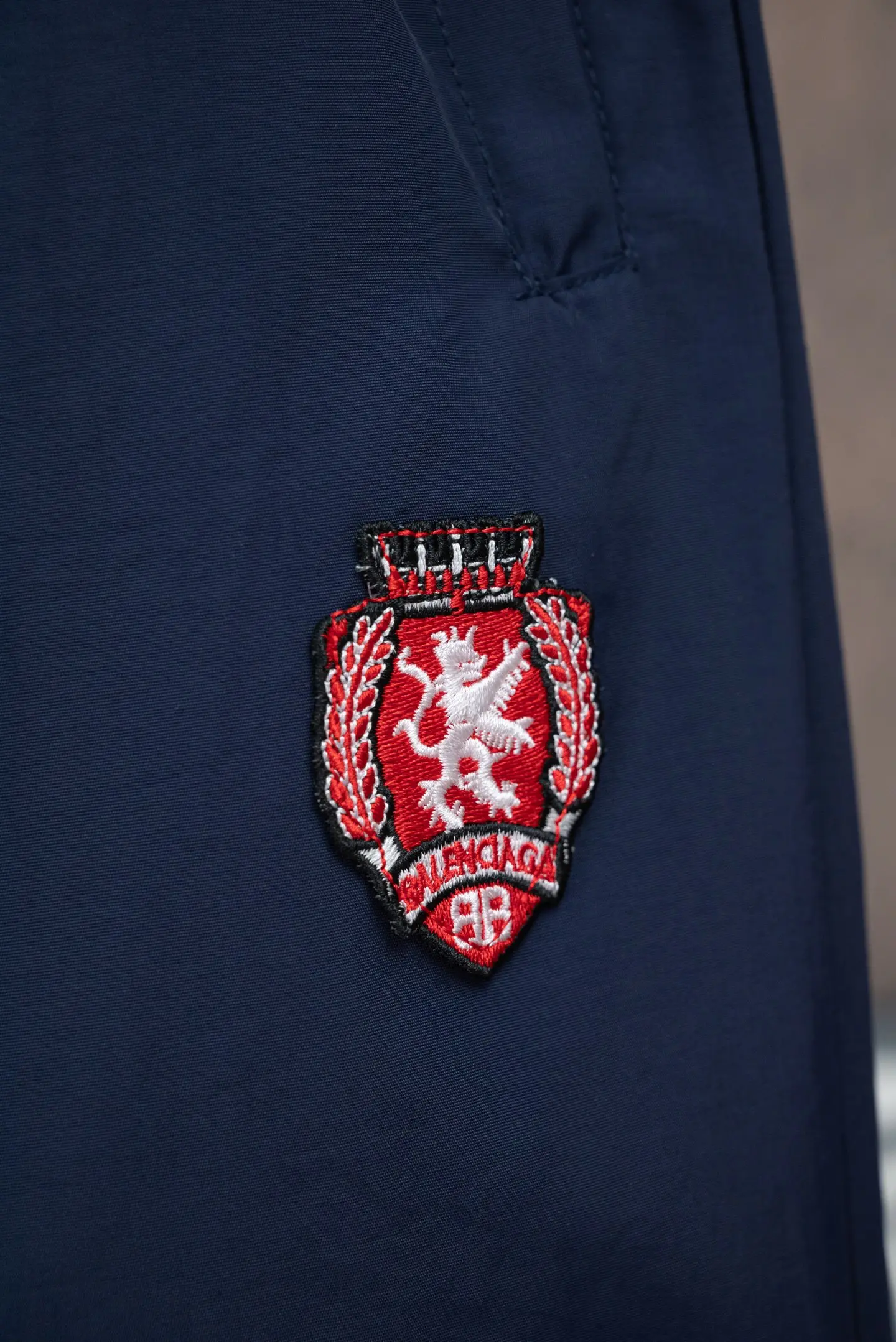 Embroidered Technical Shell Tracksuit Trousers D19519784 — view 7