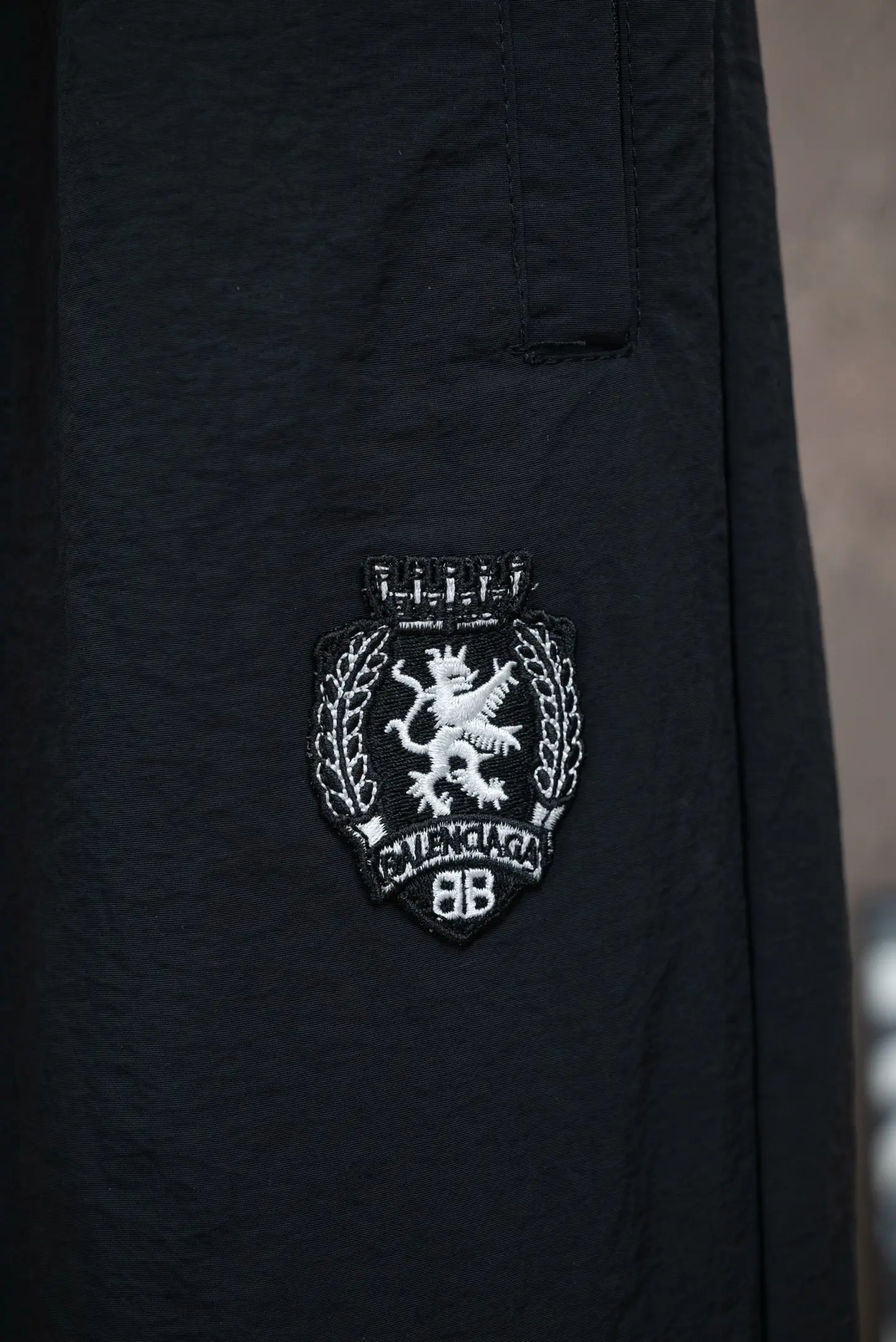 Embroidered Technical Shell Track Pants D19519782 — view 8