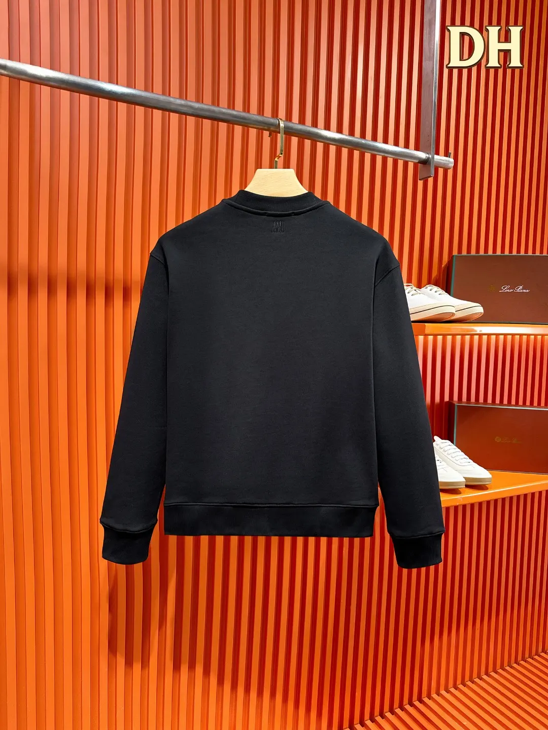 Ami de Coeur Embroidered Cotton Sweatshirt D19519699 — view 2