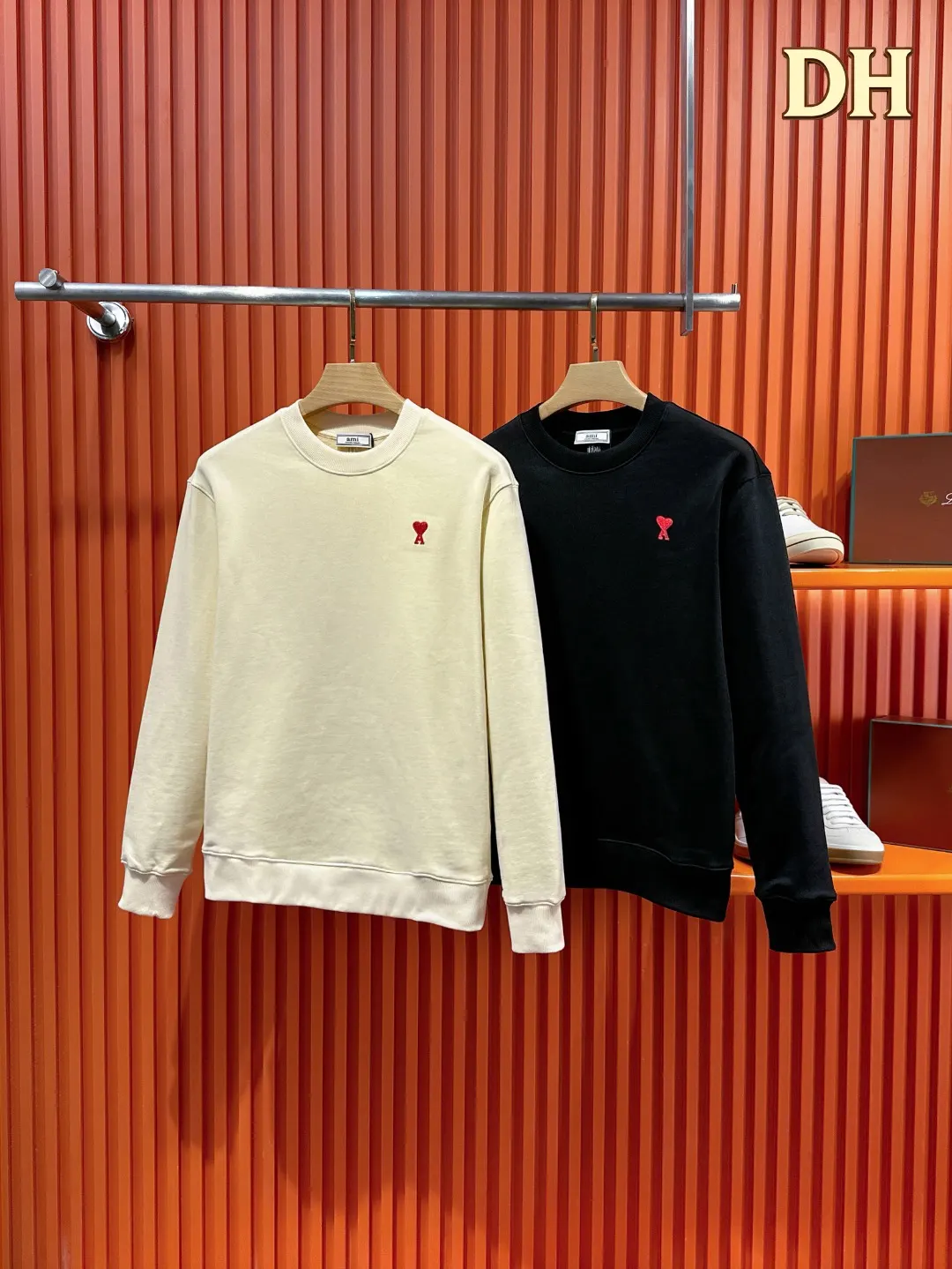 Ami de Coeur Embroidered Cotton Sweatshirt D19519699 — view 3