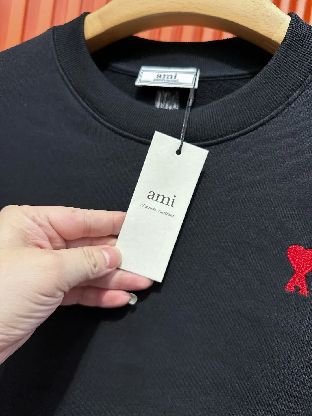 Ami de Coeur Embroidered Cotton Sweatshirt D19519699 — view 8