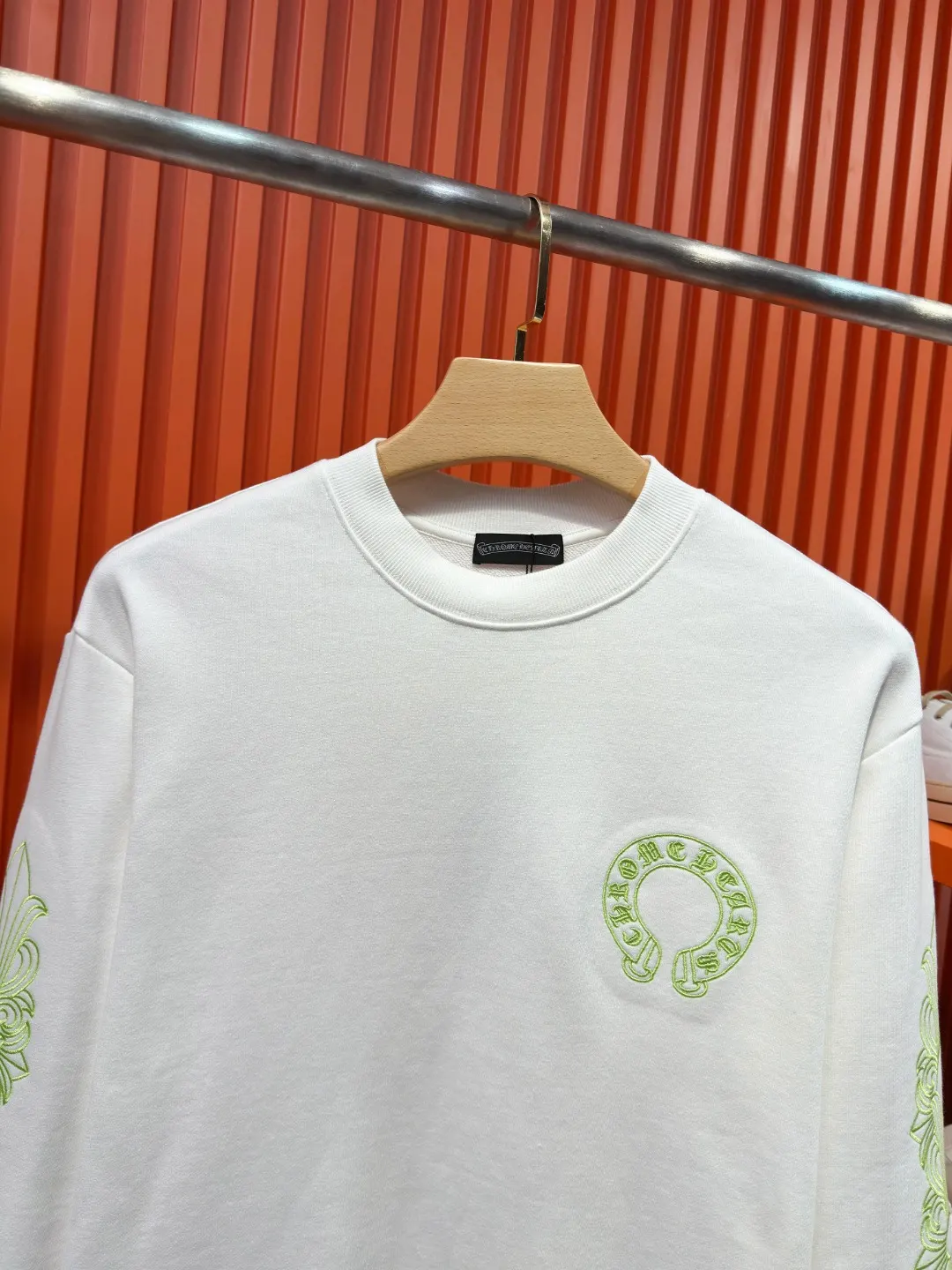 Horseshoe Logo Embroidered Cotton Sweatshirt D19519685 — view 5