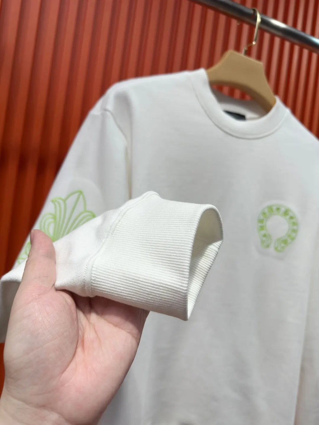 Horseshoe Logo Embroidered Cotton Sweatshirt D19519685 — view 7