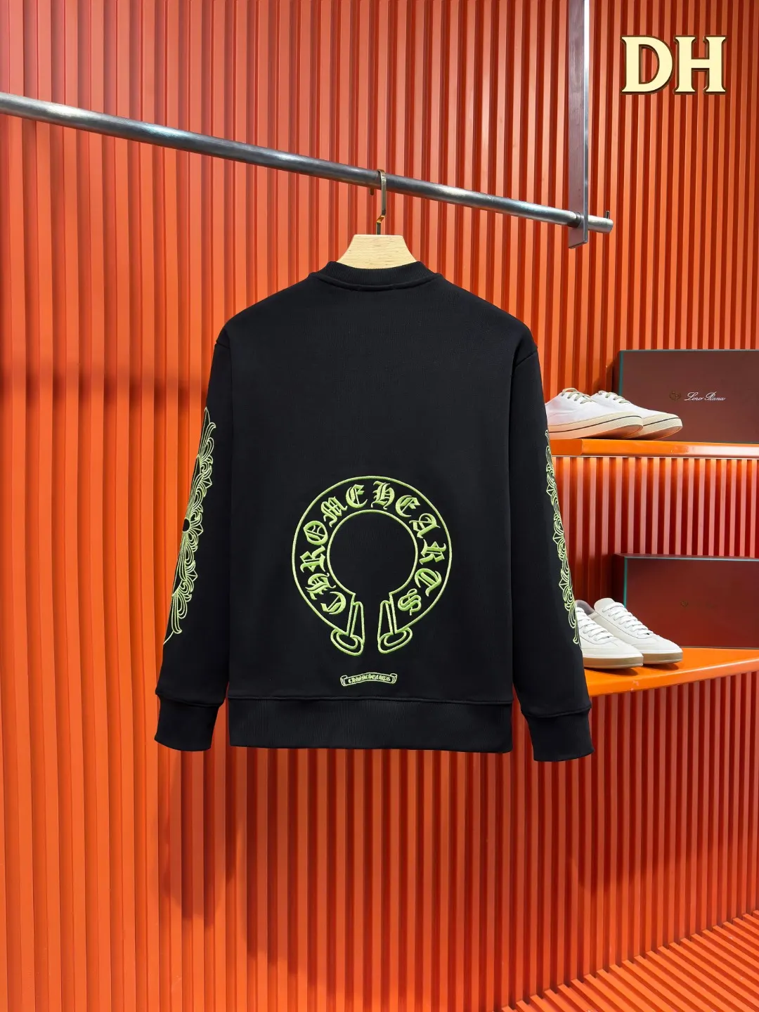 Chrome Hearts Horseshoe Logo Embroidered Sweatshirt D19519684 — view 2