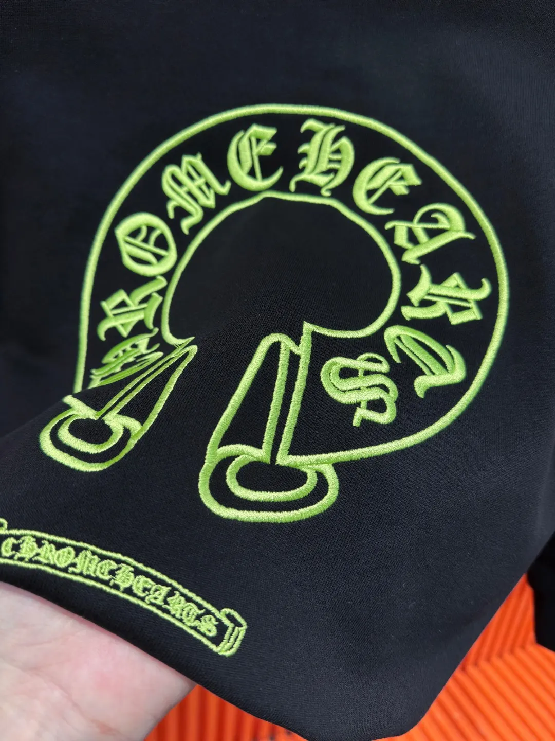 Chrome Hearts Horseshoe Logo Embroidered Sweatshirt D19519684 — view 11