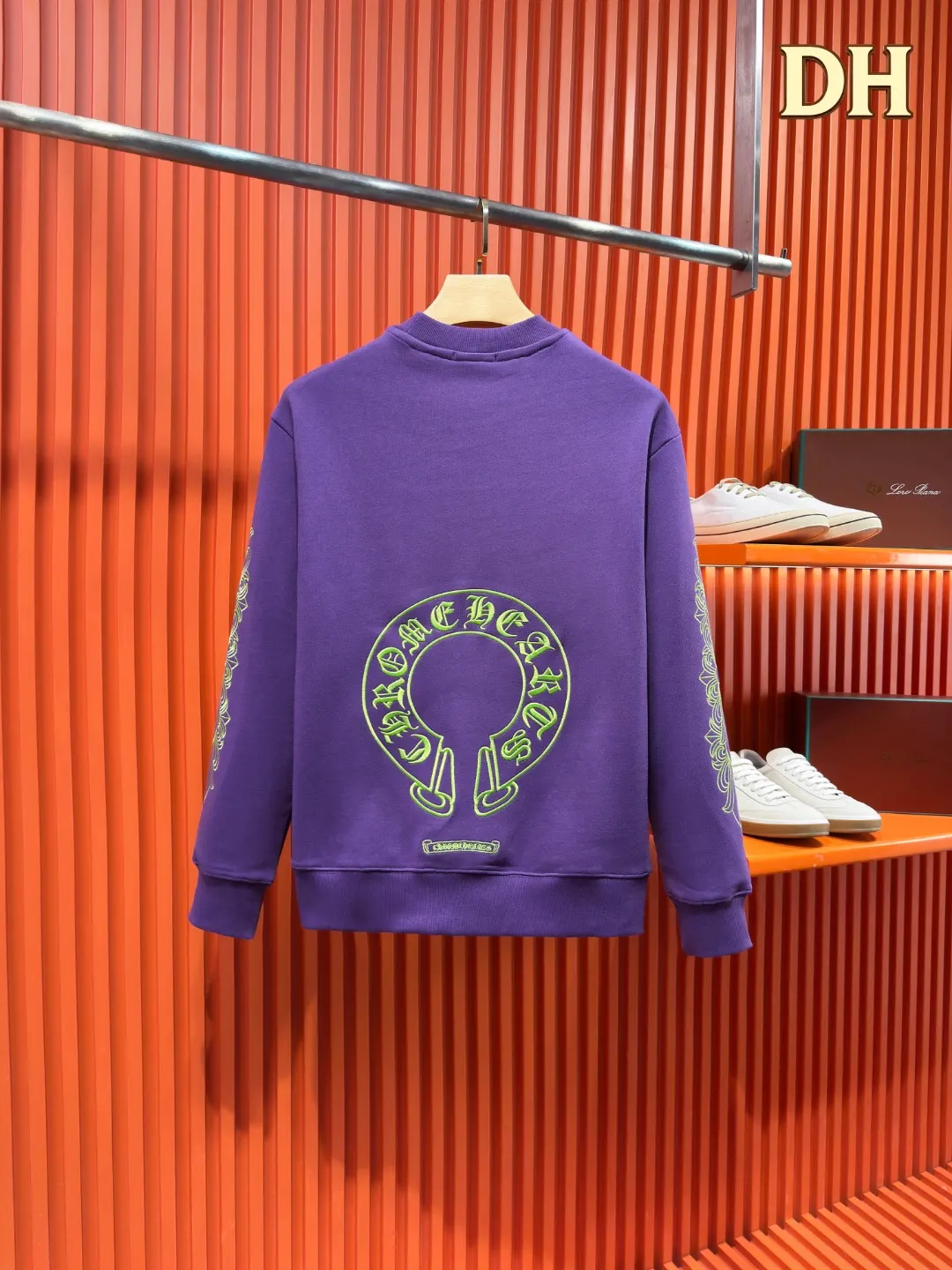 Chrome Hearts Horseshoe Logo Embroidered Sweatshirt D19519686 — view 2