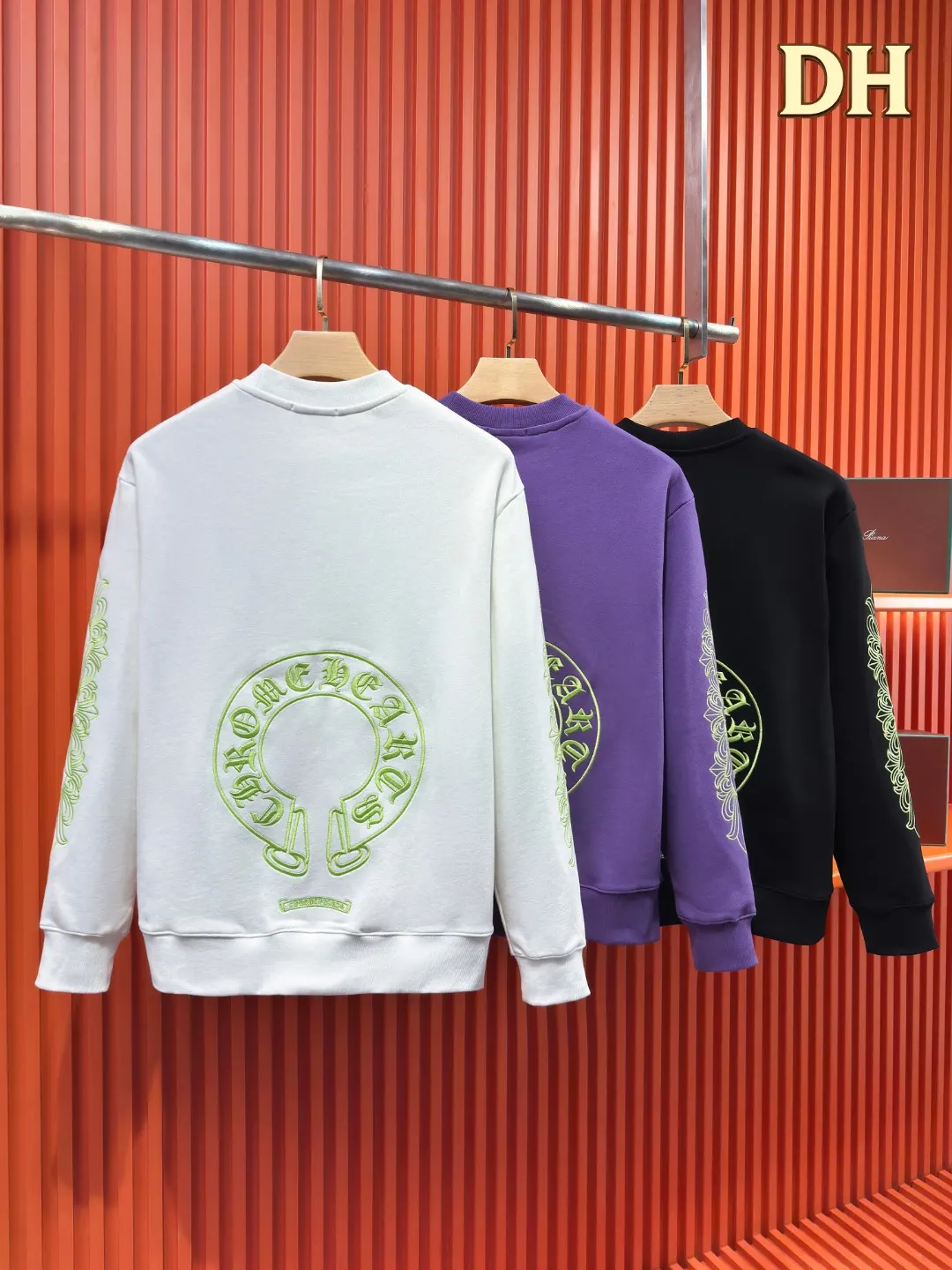 Chrome Hearts Horseshoe Logo Embroidered Sweatshirt D19519686 — view 4