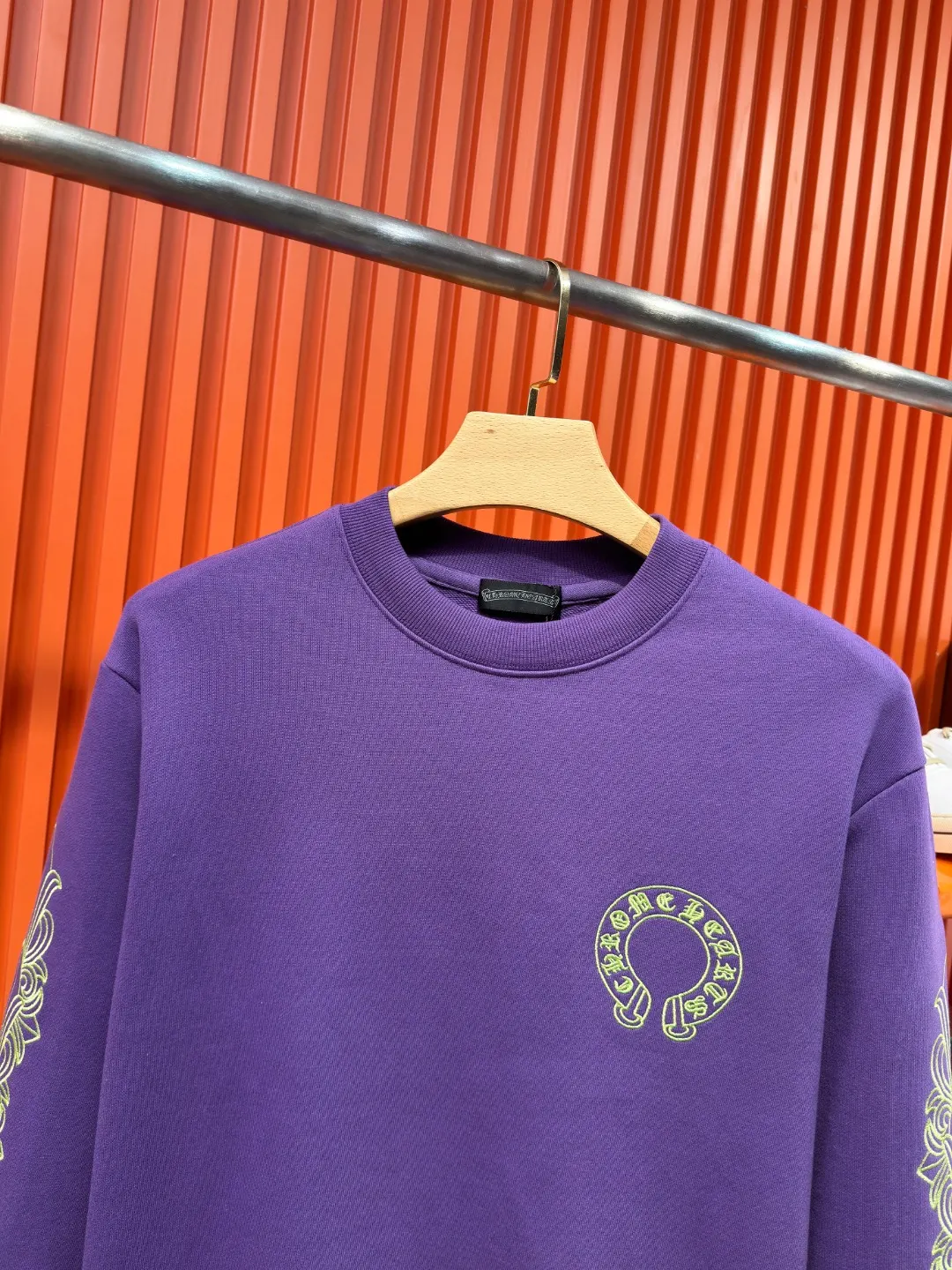 Chrome Hearts Horseshoe Logo Embroidered Sweatshirt D19519686 — view 5