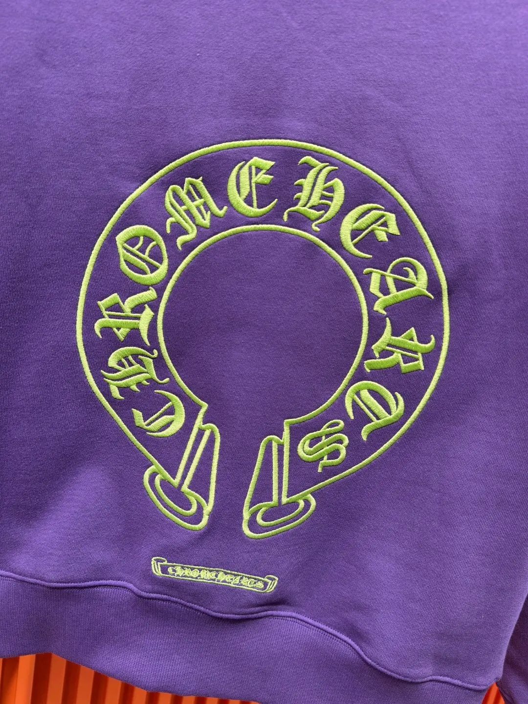Chrome Hearts Horseshoe Logo Embroidered Sweatshirt D19519686 — view 12