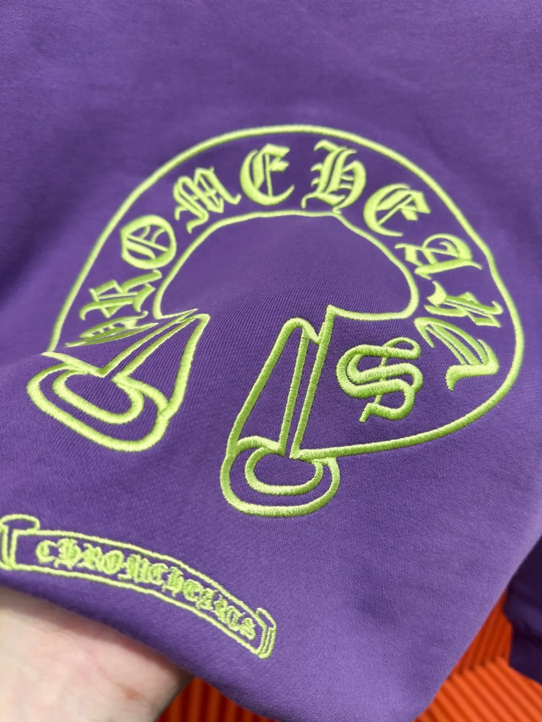 Chrome Hearts Horseshoe Logo Embroidered Sweatshirt D19519686 — view 13
