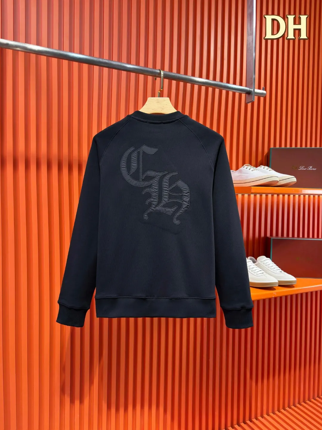 Chrome Hearts Cross Patch Embroidered Sweatshirt D19519688 — view 2