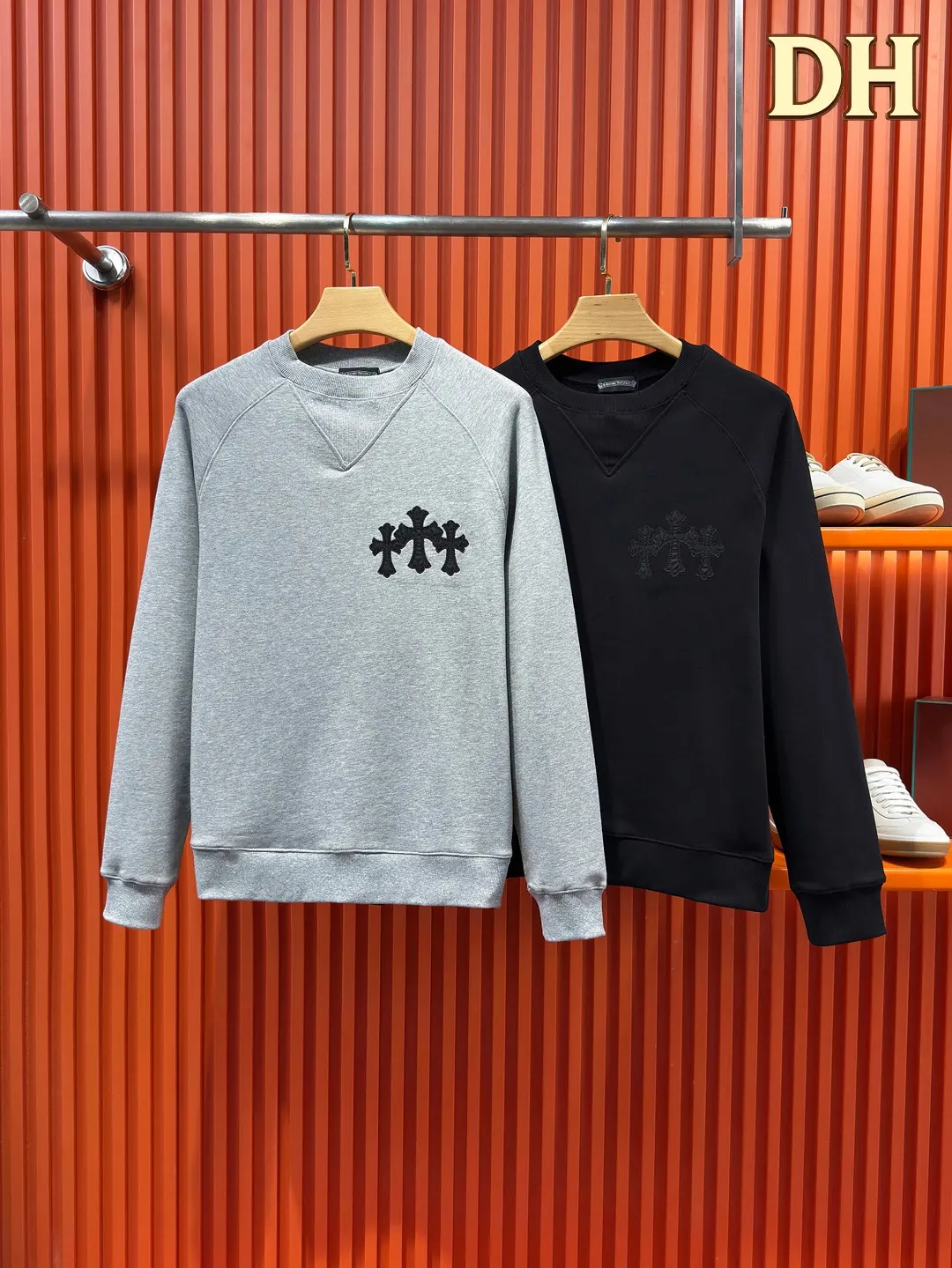 Chrome Hearts Cross Patch Embroidered Sweatshirt D19519688 — view 3
