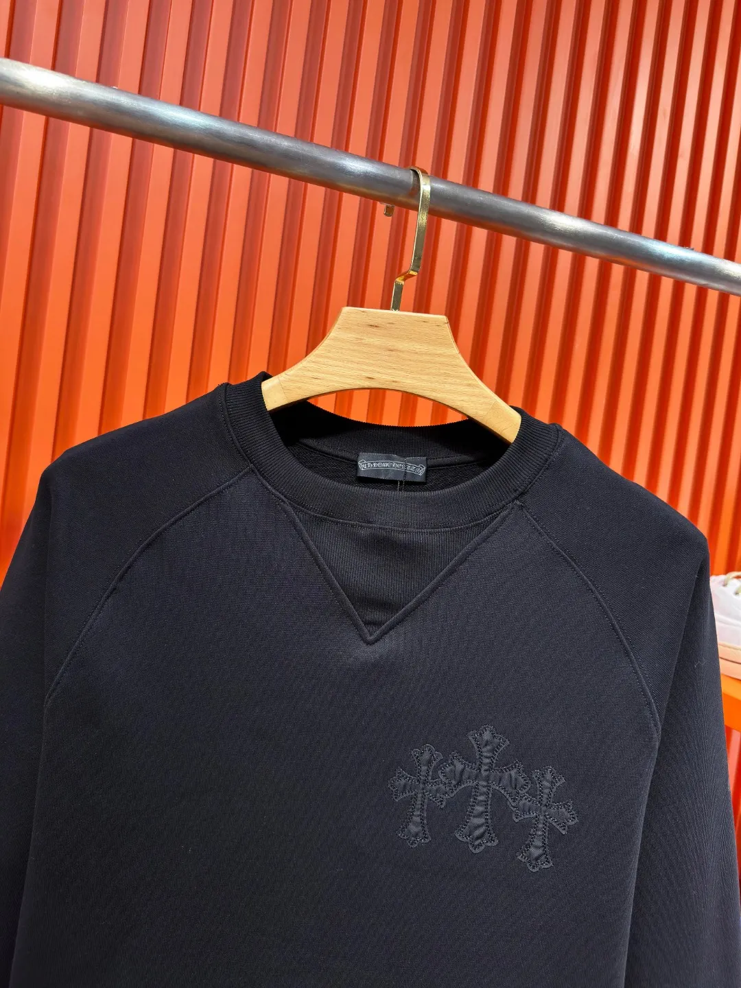 Chrome Hearts Cross Patch Embroidered Sweatshirt D19519688 — view 5