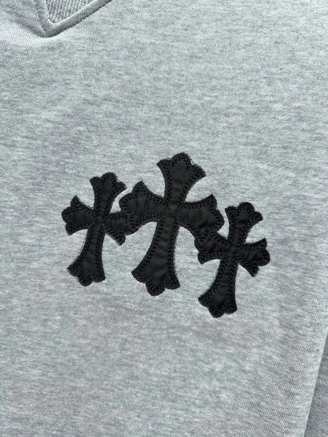 Cross Patch Embroidered Cotton Sweatshirt D19519687 — view 7