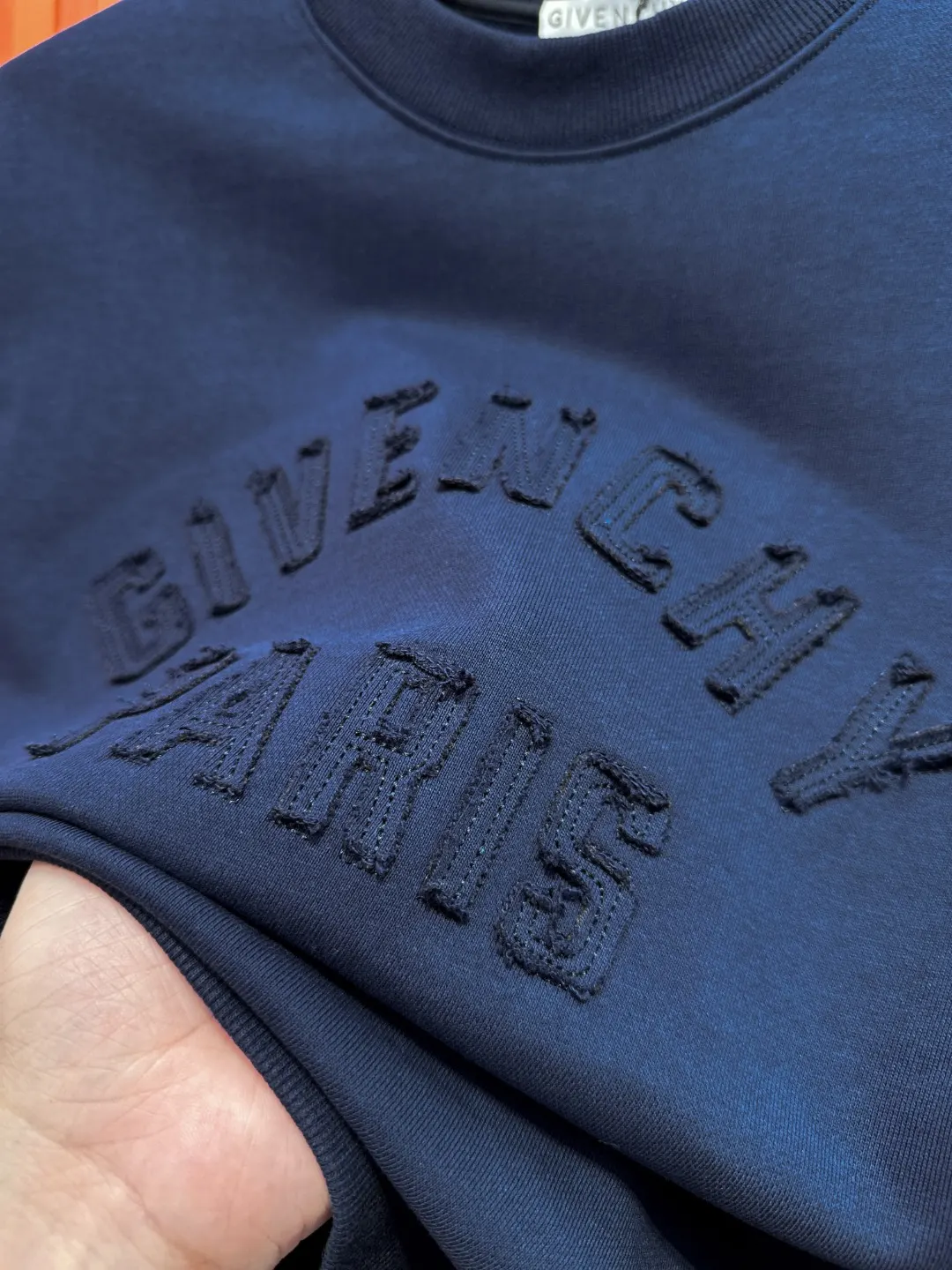 Givenchy Paris Logo Embroidered Sweatshirt D19519692 — view 7