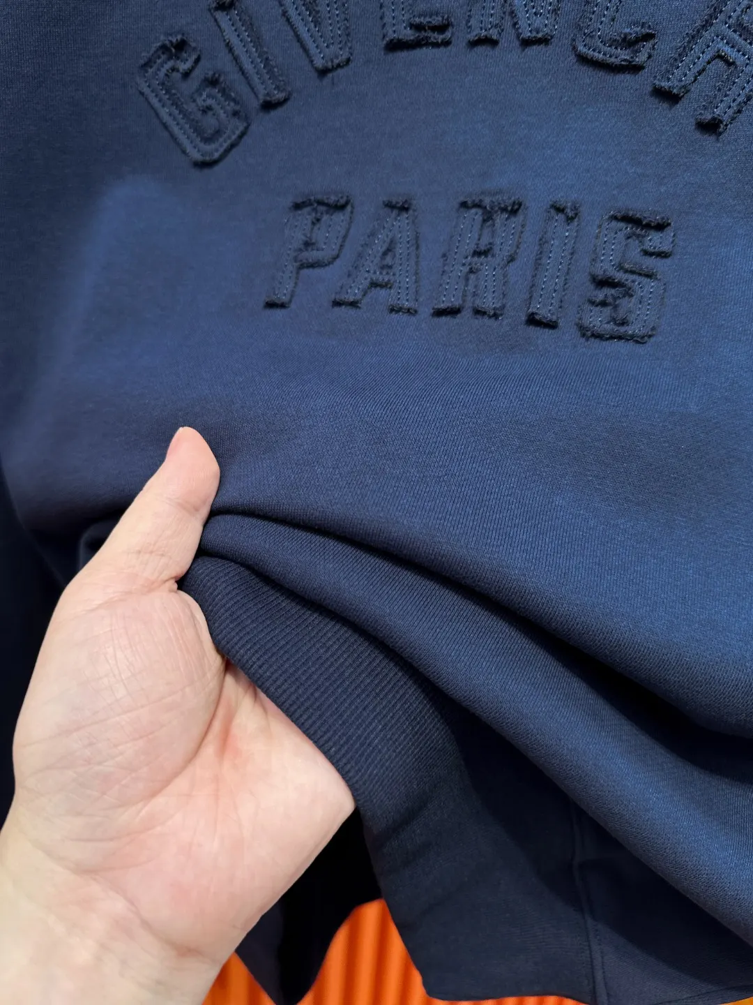 Givenchy Paris Logo Embroidered Sweatshirt D19519692 — view 8