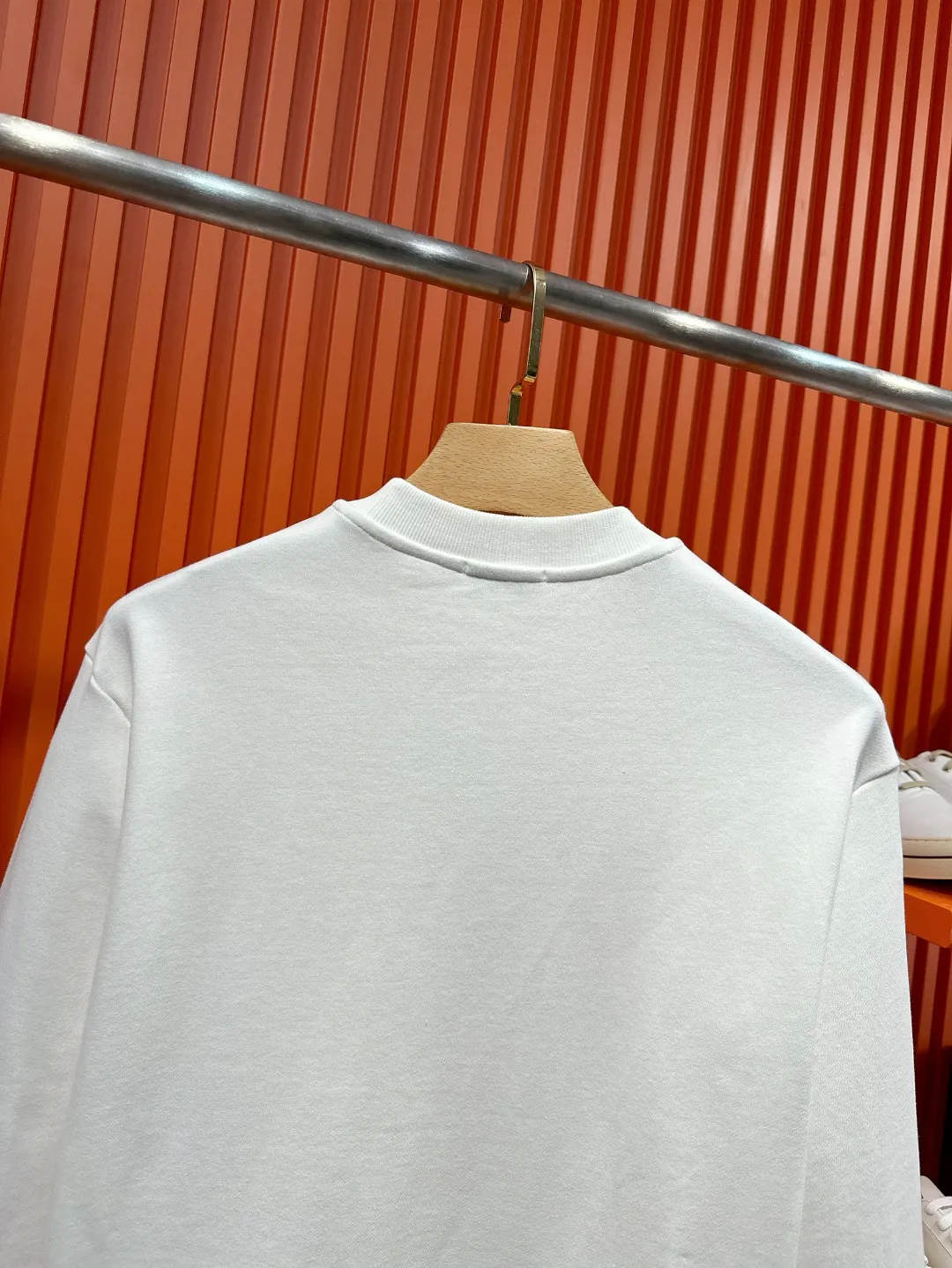 Anagram Embroidered Cotton Sweatshirt D19519698 — view 10